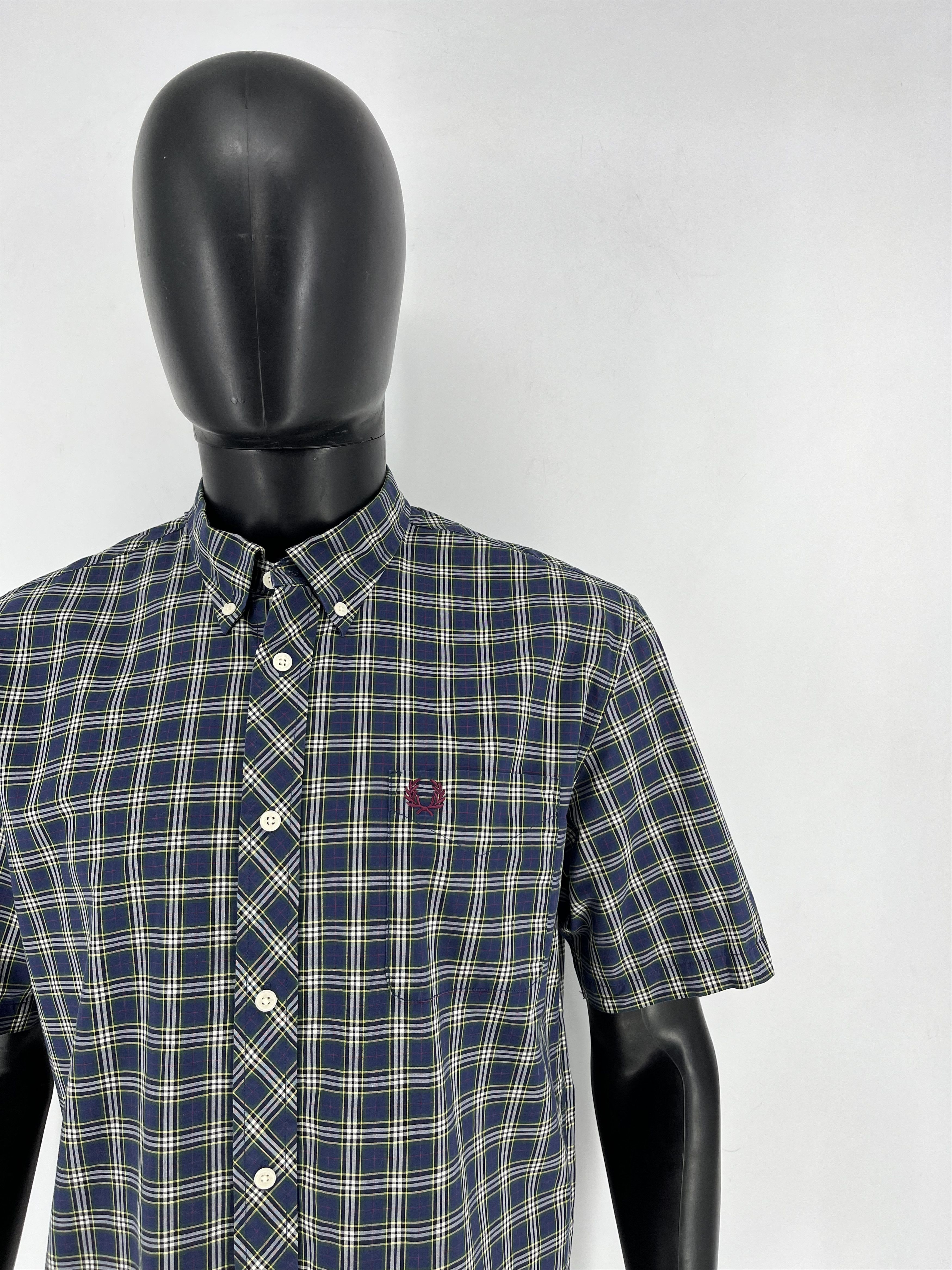 Fred Perry Vintage Men’s Fred Perry Button Up Shirt Streetwear Casual Size US L / EU 52-54 / 3 - 6 Thumbnail