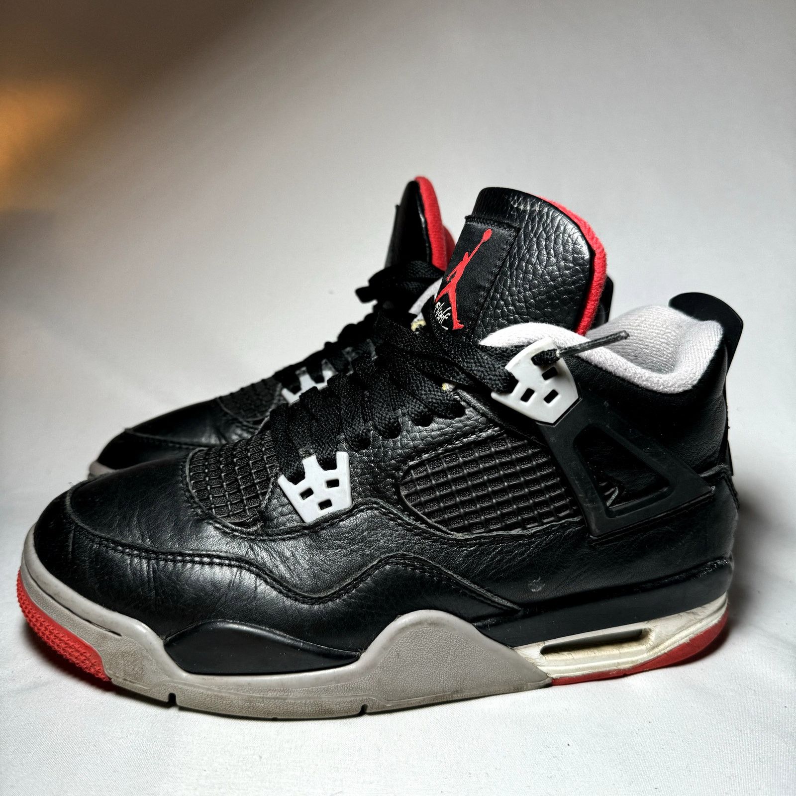 Jordan Brand × Nike Size 7 - Air Jordan 4 Retro GS Bred Reimagined Men's Shoes Size US 7 / EU 40 - 10 Thumbnail