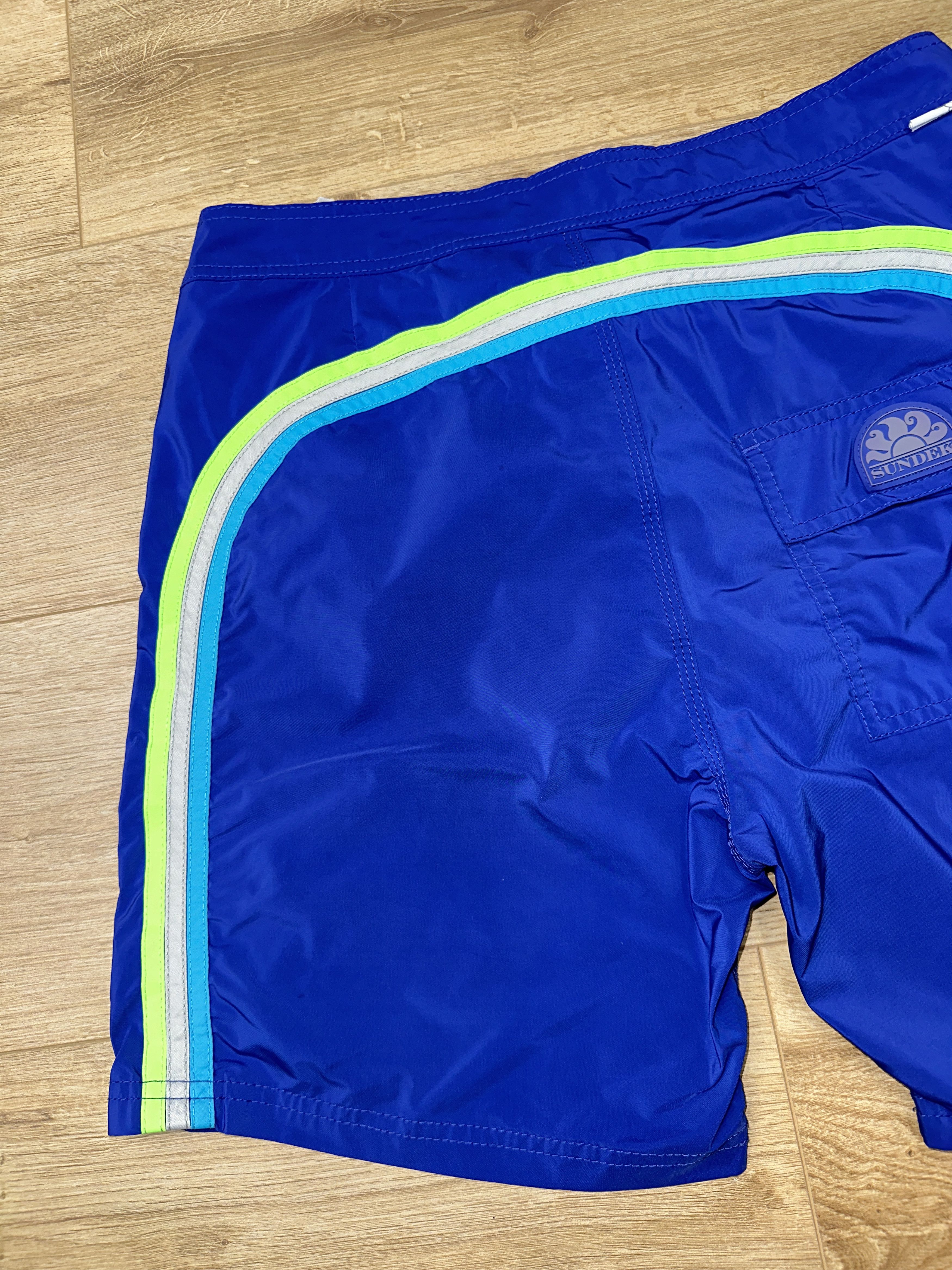 Sundek Sundek Long Fit Metallic Swim Shorts Size 30 Surf Bathing Size US 30 / EU 46 - 8 Thumbnail
