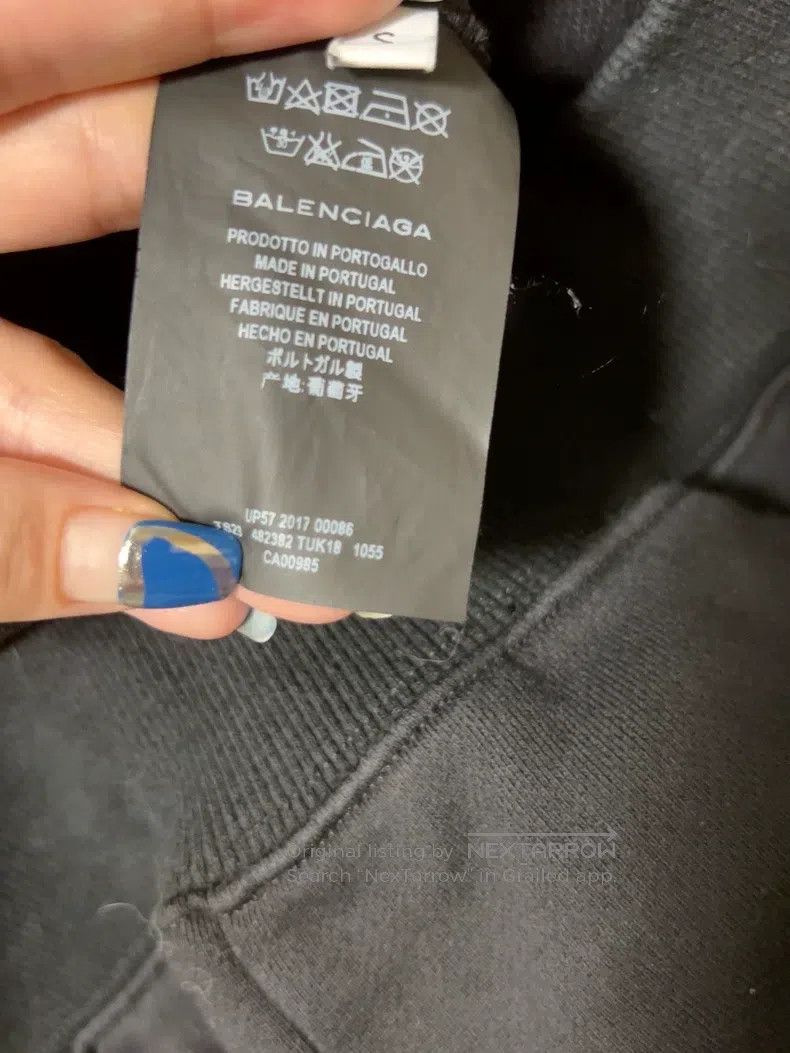 Balenciaga Balenciaga Coke Hoodie Size US S / EU 44-46 / 1 - 5 Thumbnail