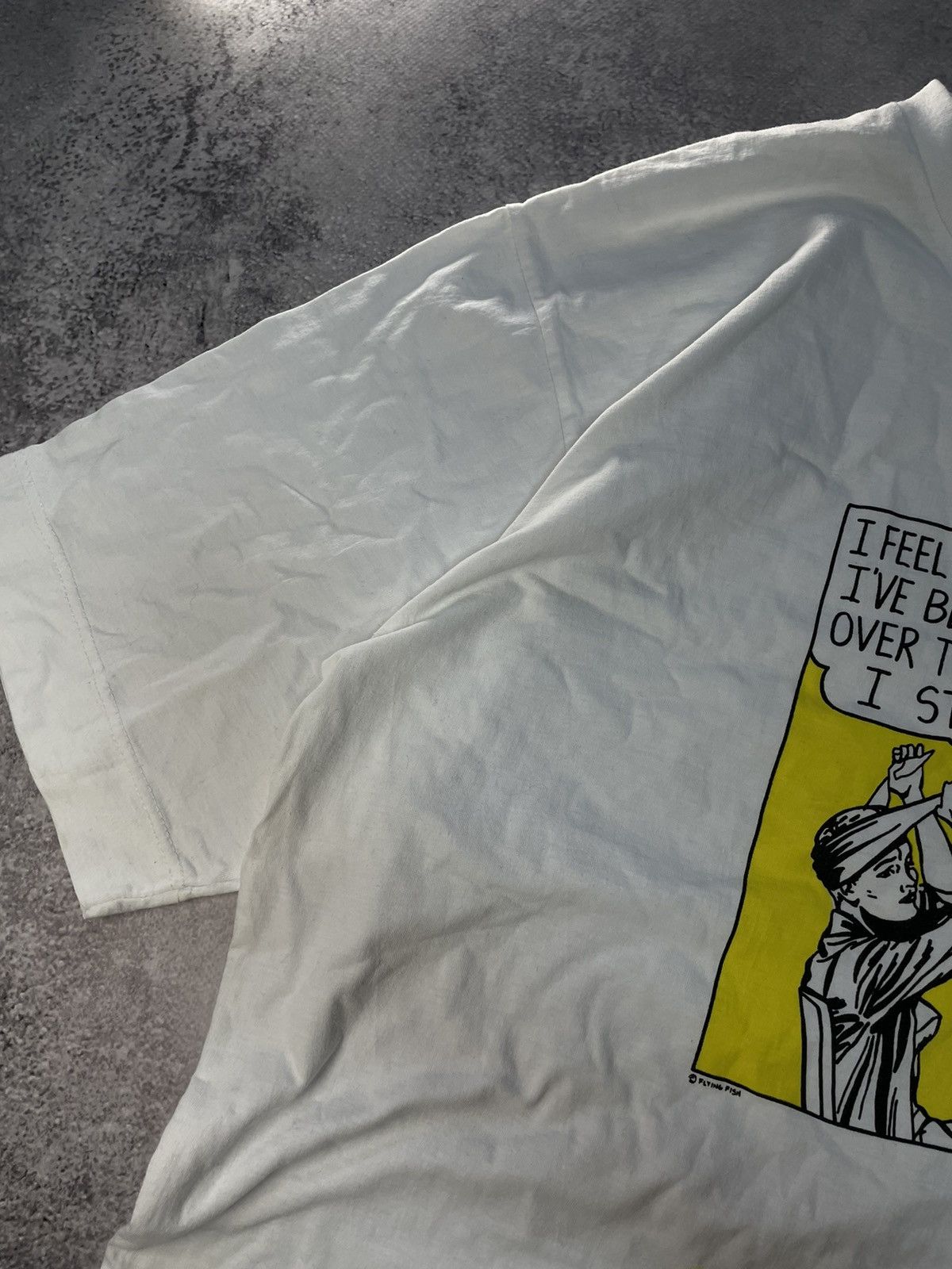 Vintage Vintage Roy Lichtenstein Tee Flying Fish LA Size US XL / EU 56 / 4 - 7 Thumbnail
