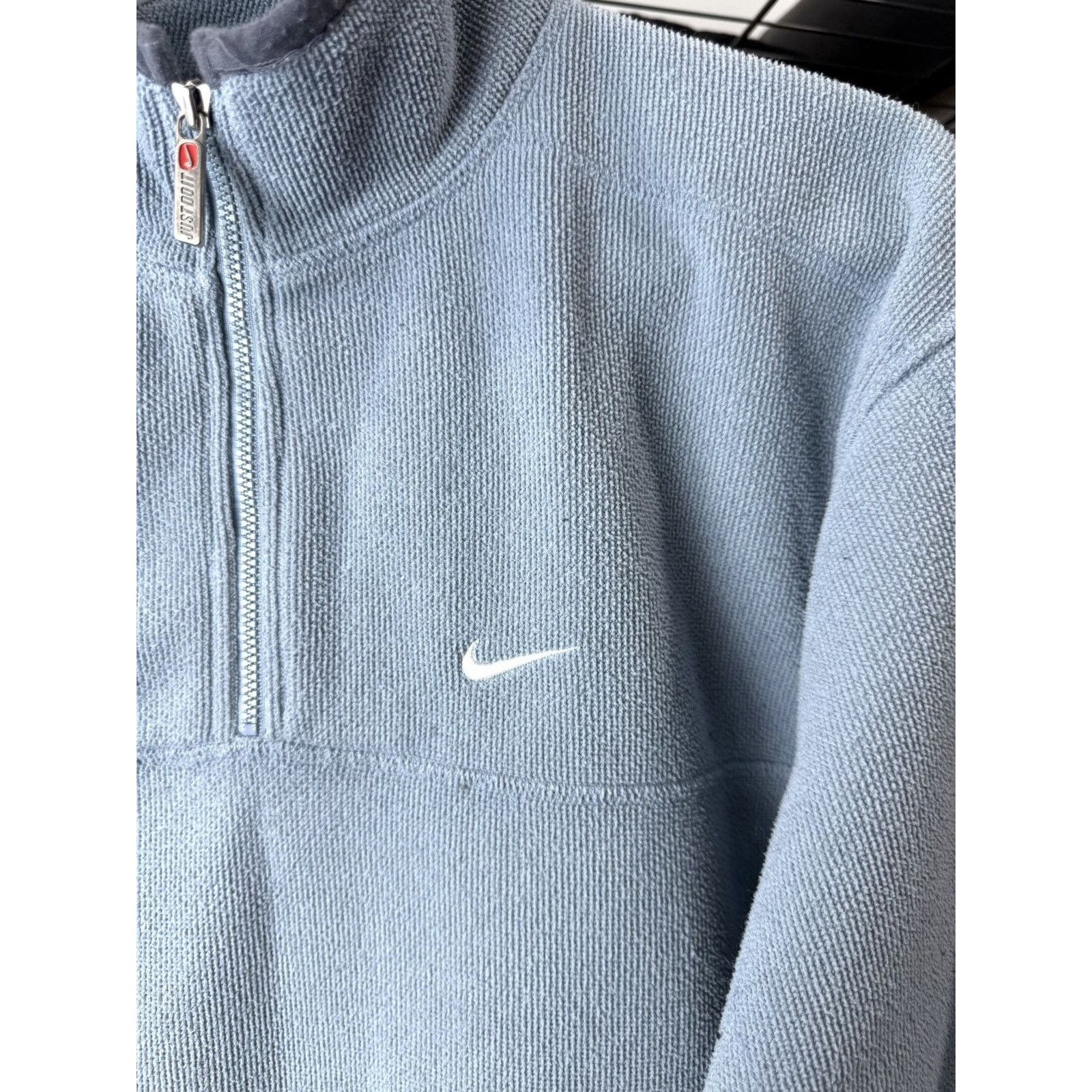 Nike Vintage 1990’s Nike Fleece Sweatshirt Y2K Hype Size US M / EU 48-50 / 2 - 3 Thumbnail