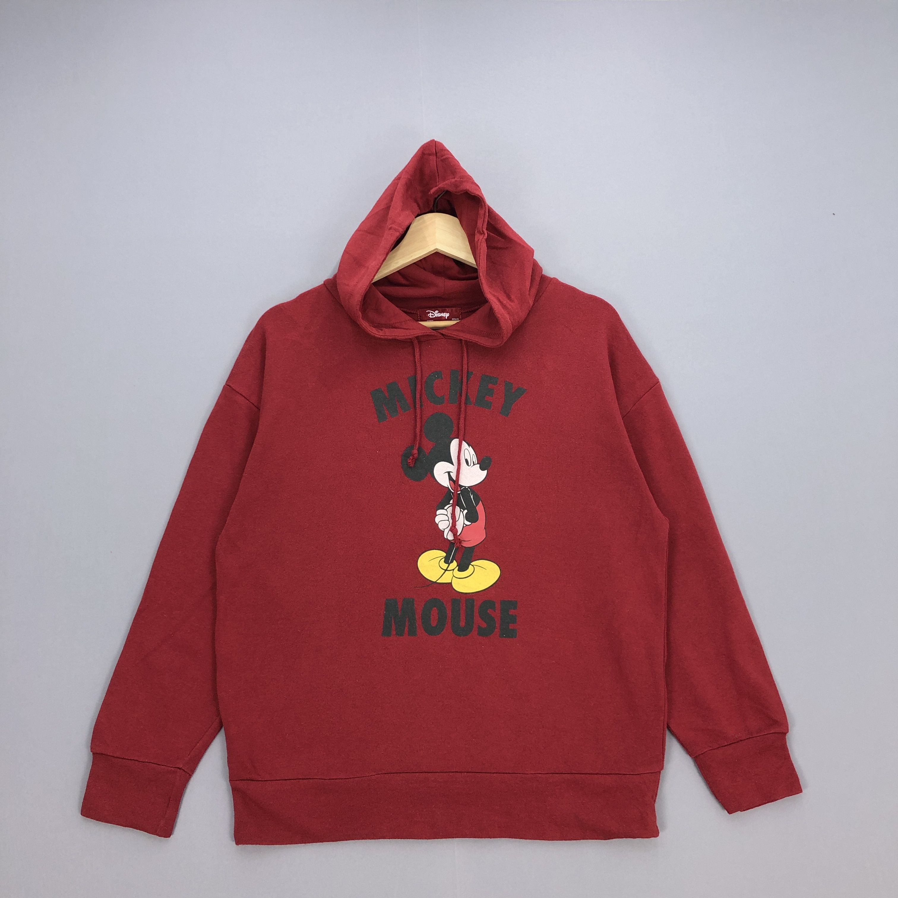 Disney Mickey Mouse Sweatshirt Hooded Disney Cartoon Sweater Size US M / EU 48-50 / 2 - 2 Thumbnail