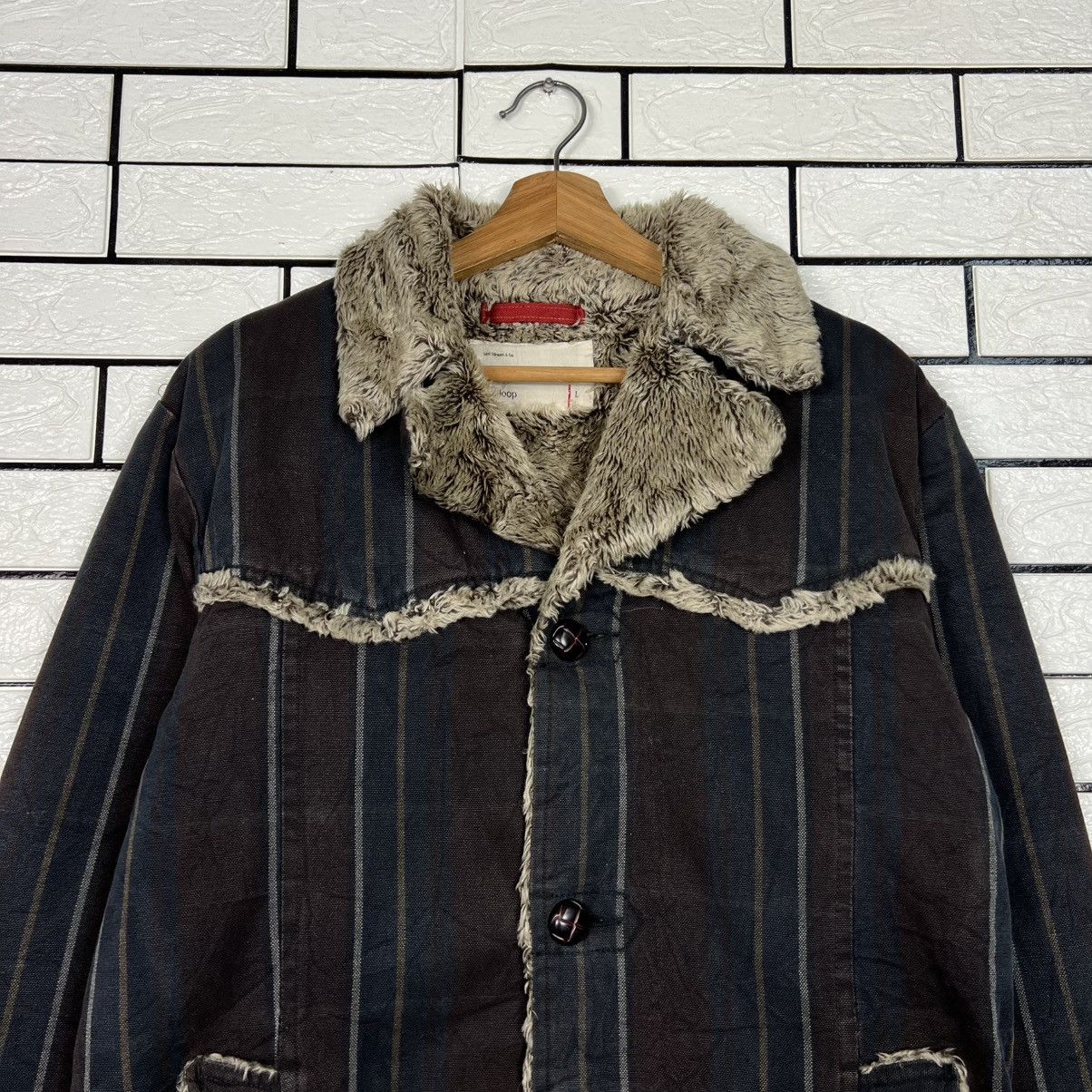 Levi's LEVIS REDLOOP Sherpa Lined Striped Jacket #4131-C188 Size US L / EU 52-54 / 3 - 2 Thumbnail