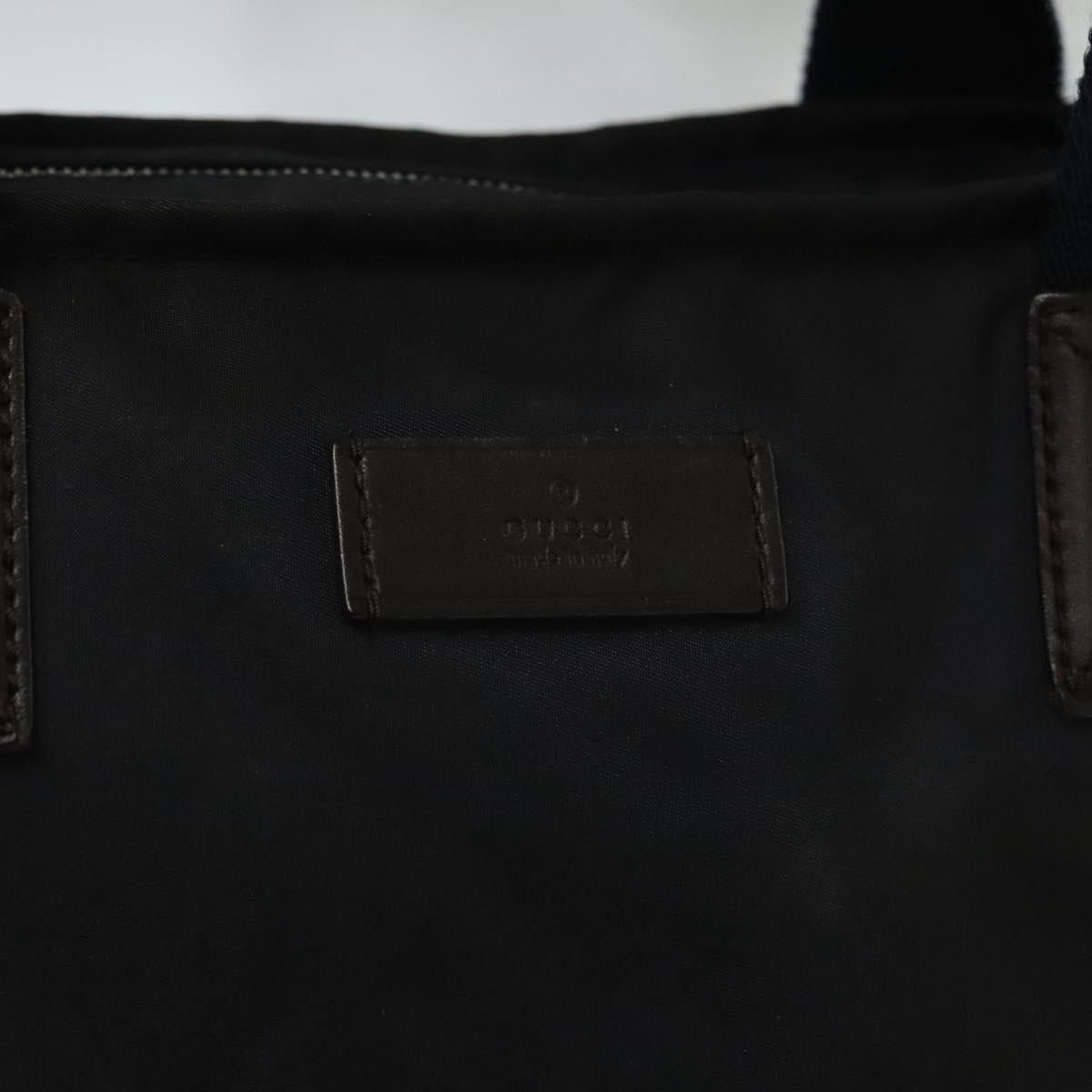 Gucci GUCCI Diamante Hand Bag Nylon Navy Gray Silver Size ONE SIZE - 16 Thumbnail