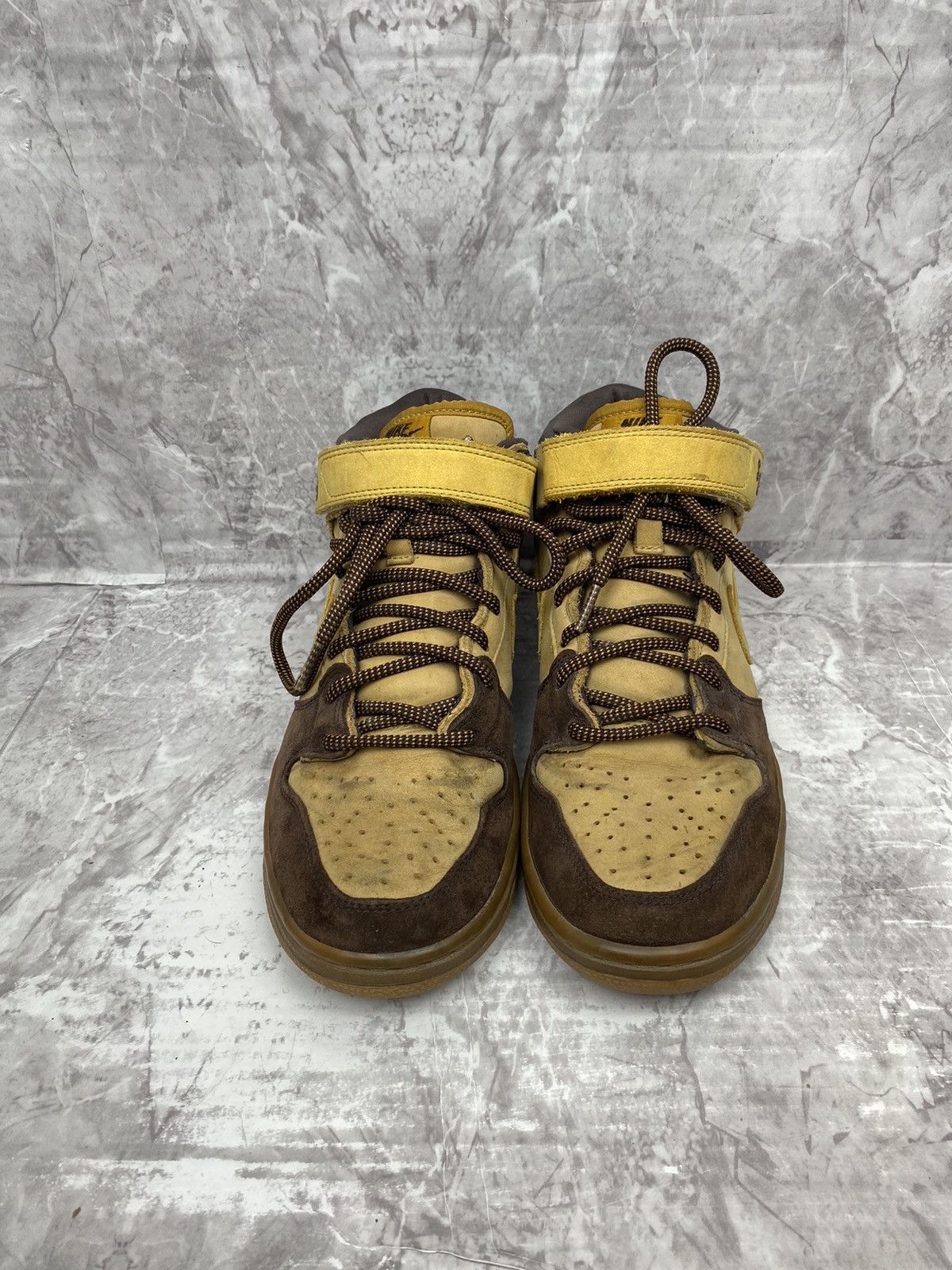 Nike Nike SB Dunk Mid Wheat Bronze 2006 Size US 9 / EU 42 - 3 Thumbnail