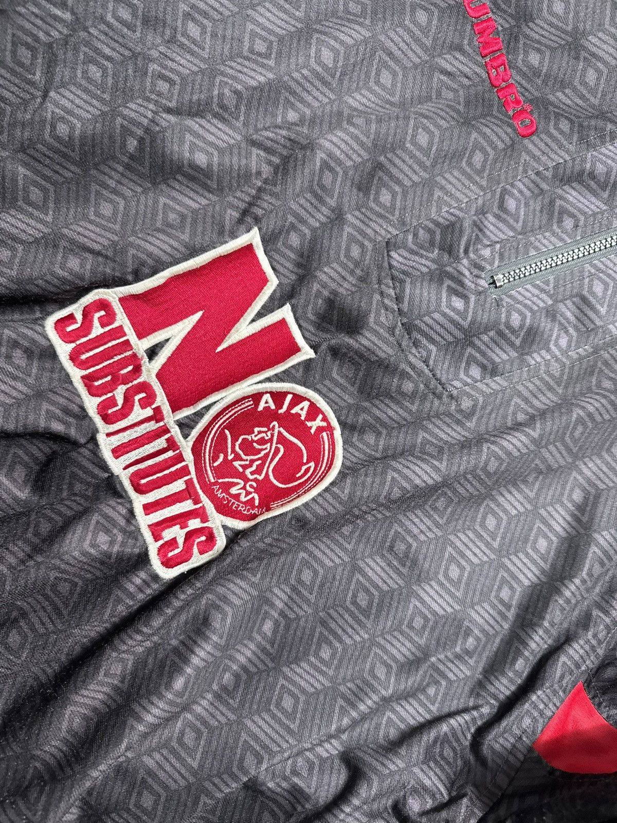 Umbro Umbro FC Ajax Amsterdam 1996/1997 Vintage Track Jacket Size US M / EU 48-50 / 2 - 6 Thumbnail