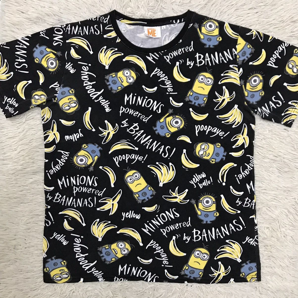 Cartoon Network DESPICABLE ME MINION MADE OVERPRINT TSHIRT Size US XL / EU 56 / 4 - 7 Thumbnail