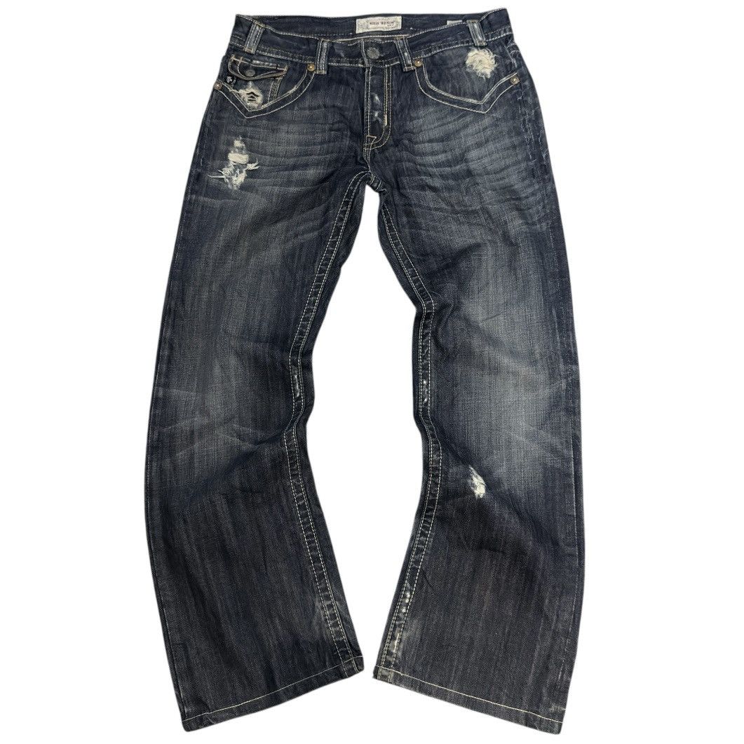 If Six Was Nine Archives ‼️ y2k Seditionaries Mek Denim Distressed HG Style Size US 34 / EU 50 - 1 Thumbnail
