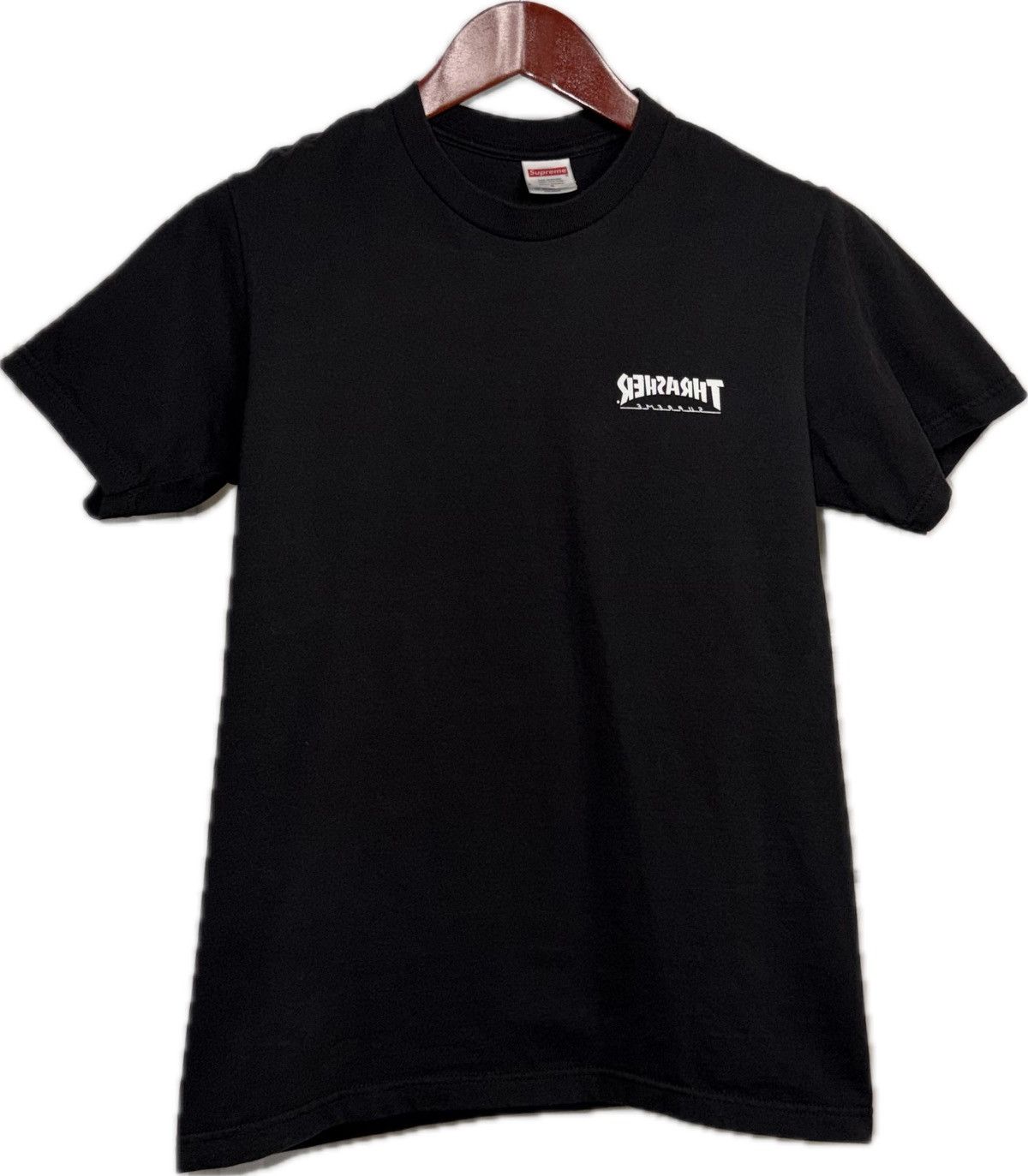 Supreme × Thrasher Supreme x Thrasher Cross Tee Black Size Small Excellent Cons Size US S / EU 44-46 / 1 - 2 Thumbnail