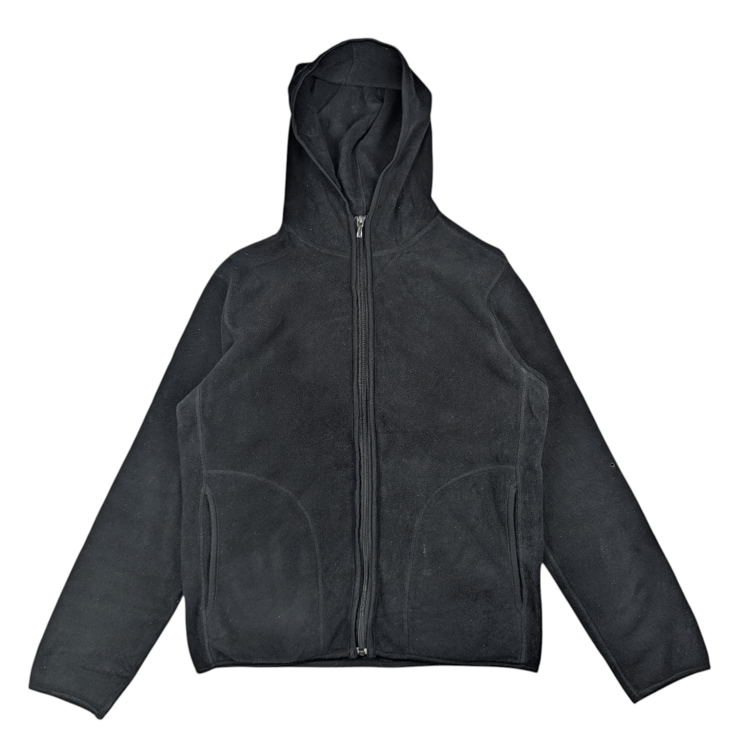Japanese Brand Vintage 2000's UNIQLO Zipper Up Fleece Hoodie Sweatshirts Size US S / EU 44-46 / 1 - 3 Thumbnail