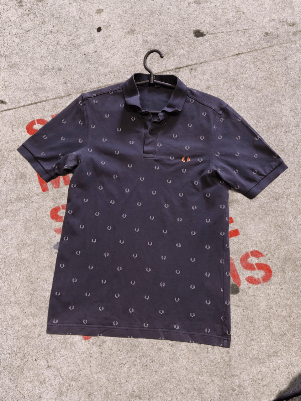 Fred Perry FRED PERRY Basic Polo T-Shirt Logo MONOGRAMM Size US S / EU 44-46 / 1 - 1 Thumbnail