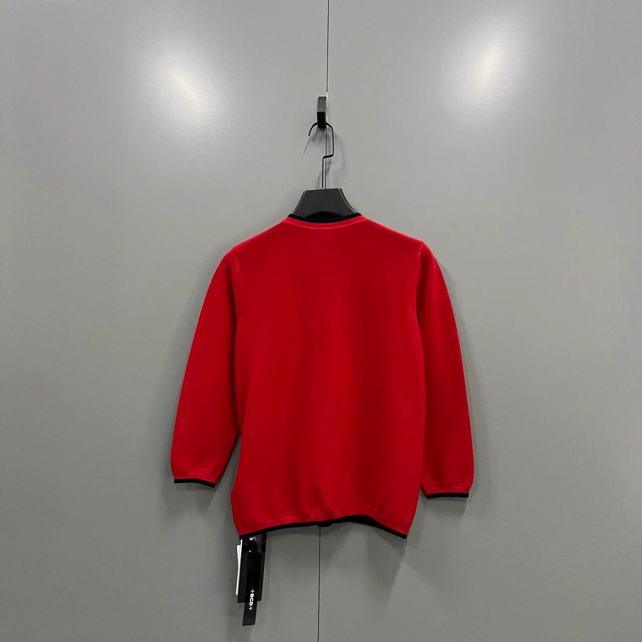 Hermes HERMES Red Crewneck Knit Sweater 38 98 New Size S / US 4 / IT 40 - 3 Thumbnail