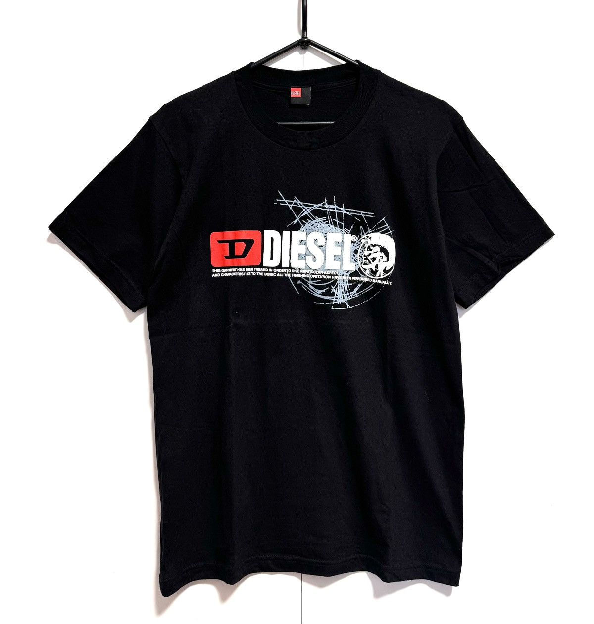 Diesel × Vintage Vintage Diesel Big Logo Tee Shirt Size US L / EU 52-54 / 3 - 1 Thumbnail