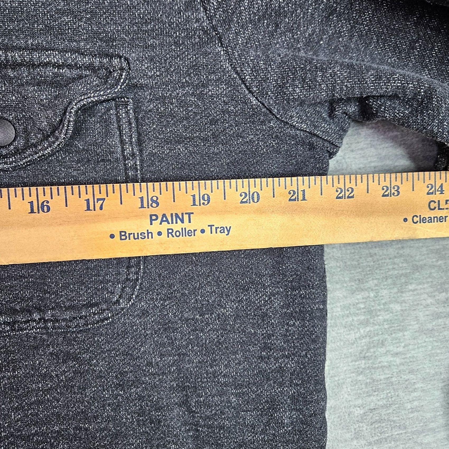 Outerknown OUTERKNOWN Sweatshirt Pullover Mens Dark Grey Size L Crew Neck Fleece Regular Color Gray Logo Accents Zipper All Seasons Size US L / EU 52-54 / 3 - 5 Thumbnail