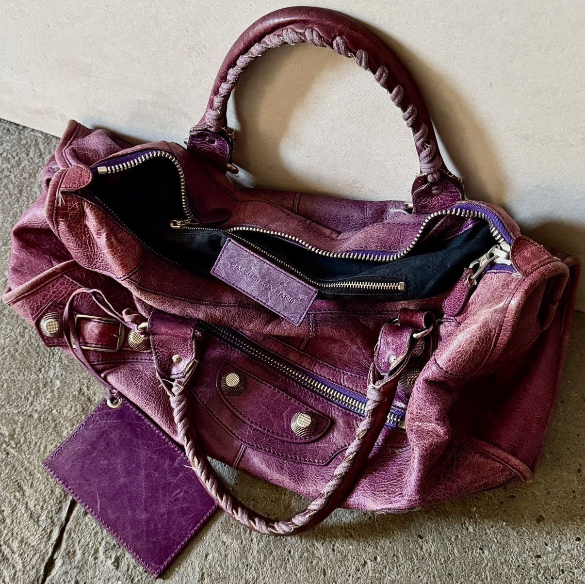 Balenciaga Balenciaga - 2000’s - Classic Le City - Lambskin Work Bag Size ONE SIZE - 16 Thumbnail