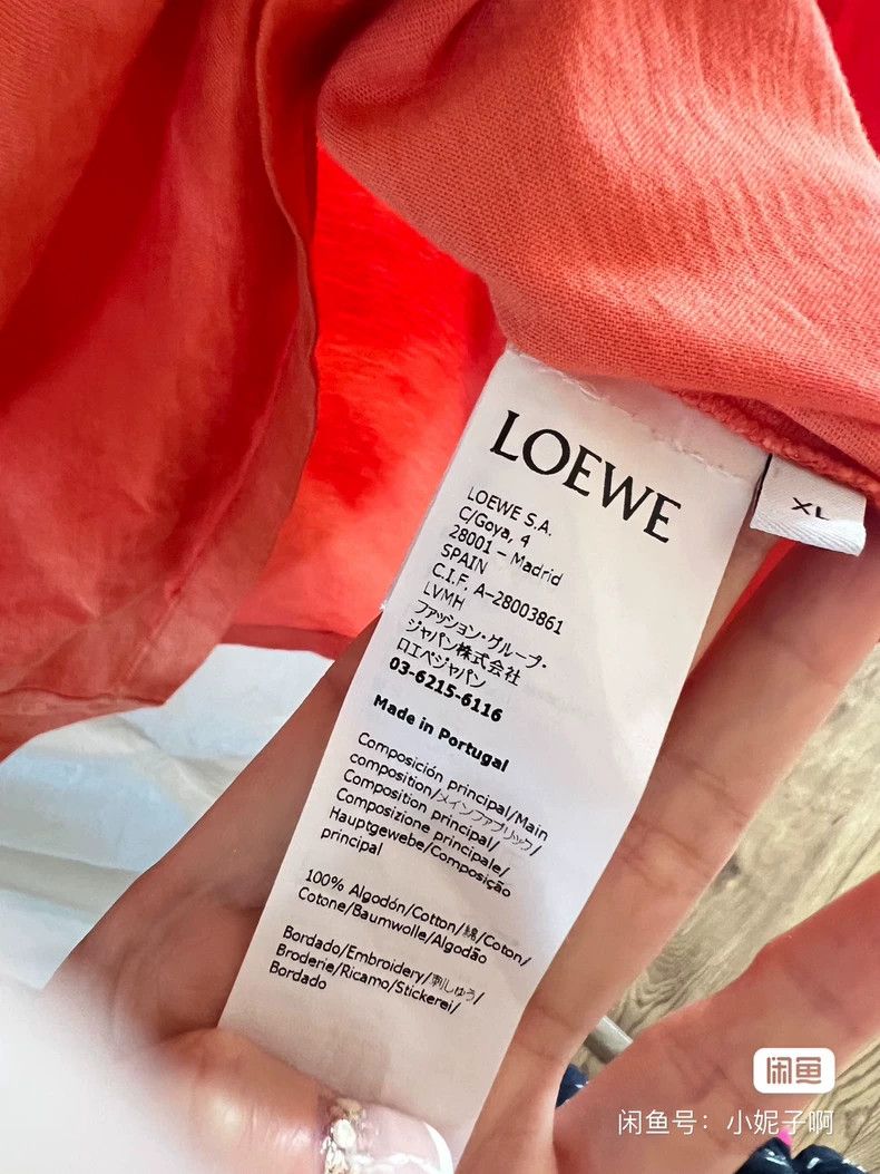 Loewe LOEWE half sleeve Size XL / US 12-14 / IT 48-50 - 2 Thumbnail