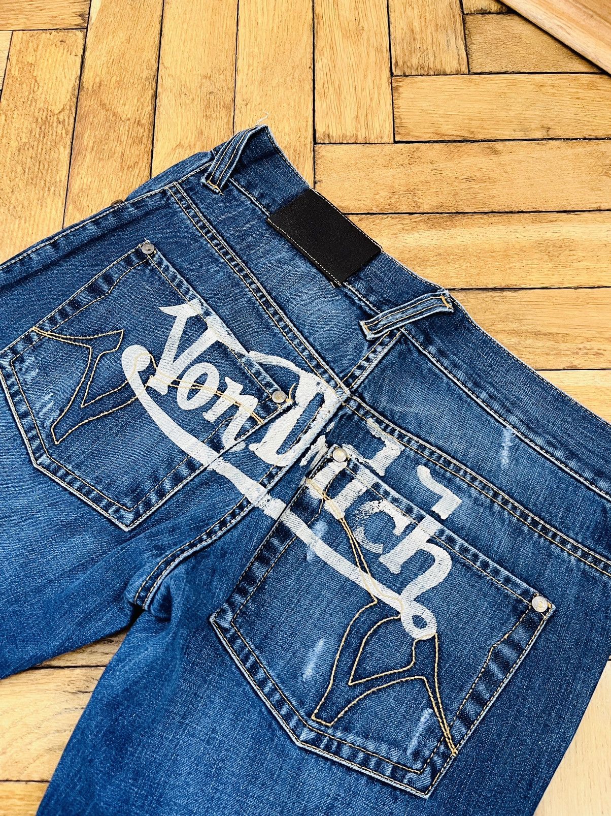 Von Dutch Vintage Von Dutch Jeans big back logo 90s Size US 32 / EU 48 - 3 Thumbnail