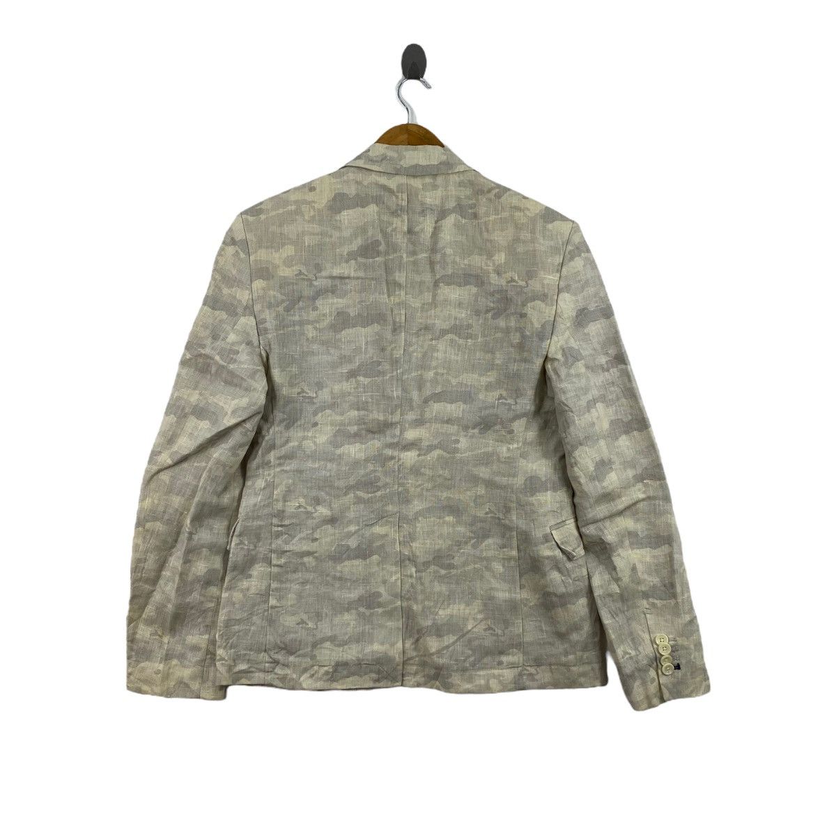 Zara ZARA MAN Multi Pockets Camoflage Overprint Grey Blazer Coat Size US M / EU 48-50 / 2 - 3 Thumbnail