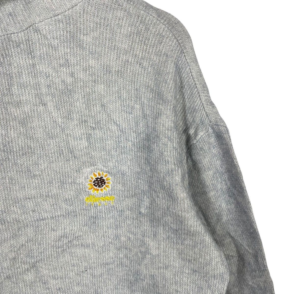 Ellesse Vintage Ellesse Goldwin Turtleneck Sweatshirt Grey Size US M / EU 48-50 / 2 - 5 Thumbnail