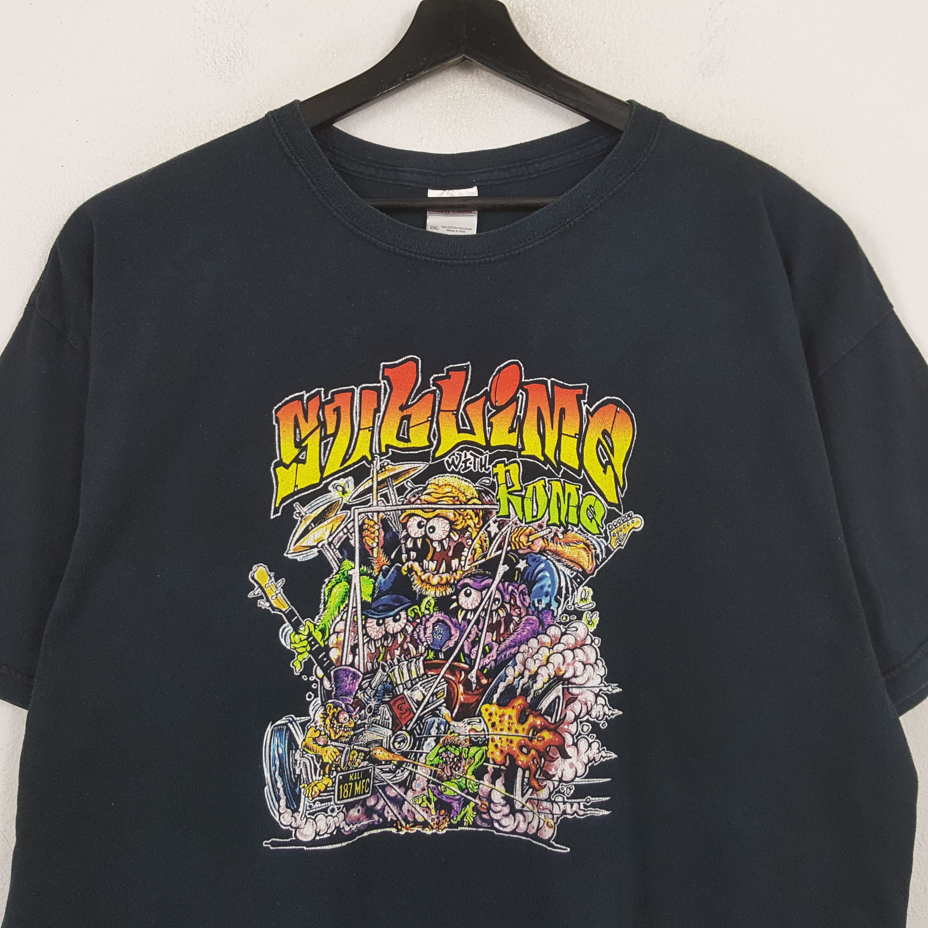 Band Tees Sublime Rock Band Tour Tshirt RR15 Size US XXL / EU 58 / 5 - 2 Thumbnail