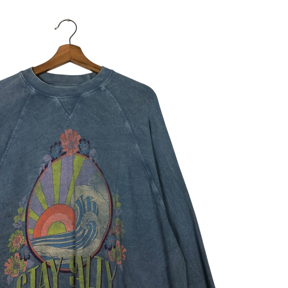 Billabong 🔥VINTAGE SWEATSHIRT BILLABONG X THE SALTY BLONDE BIG LOGO Size US M / EU 48-50 / 2 - 8 Thumbnail