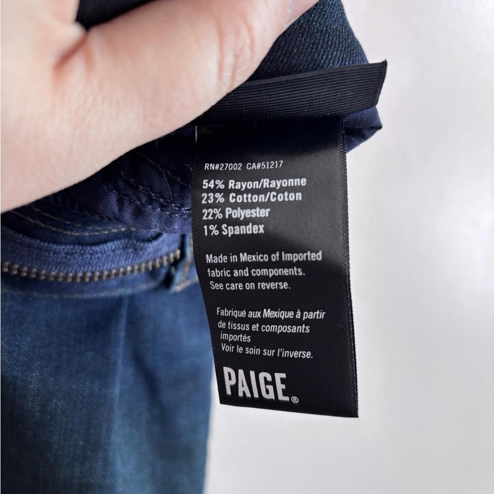Paige PAIGE Men's Transcend Federal Slim Fit Jeans, size 36x34 Size US 36 / EU 52 - 5 Thumbnail