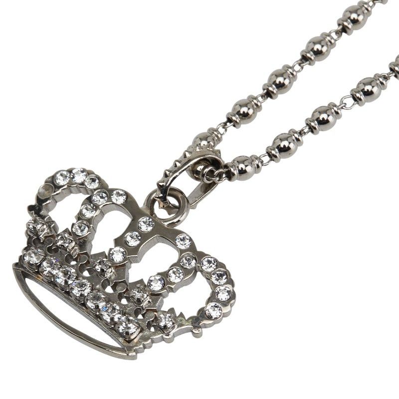 Dolce & Gabbana Dolce&Gabbana Crown Pendant Necklace Metal Necklace DUTY FREE for USA