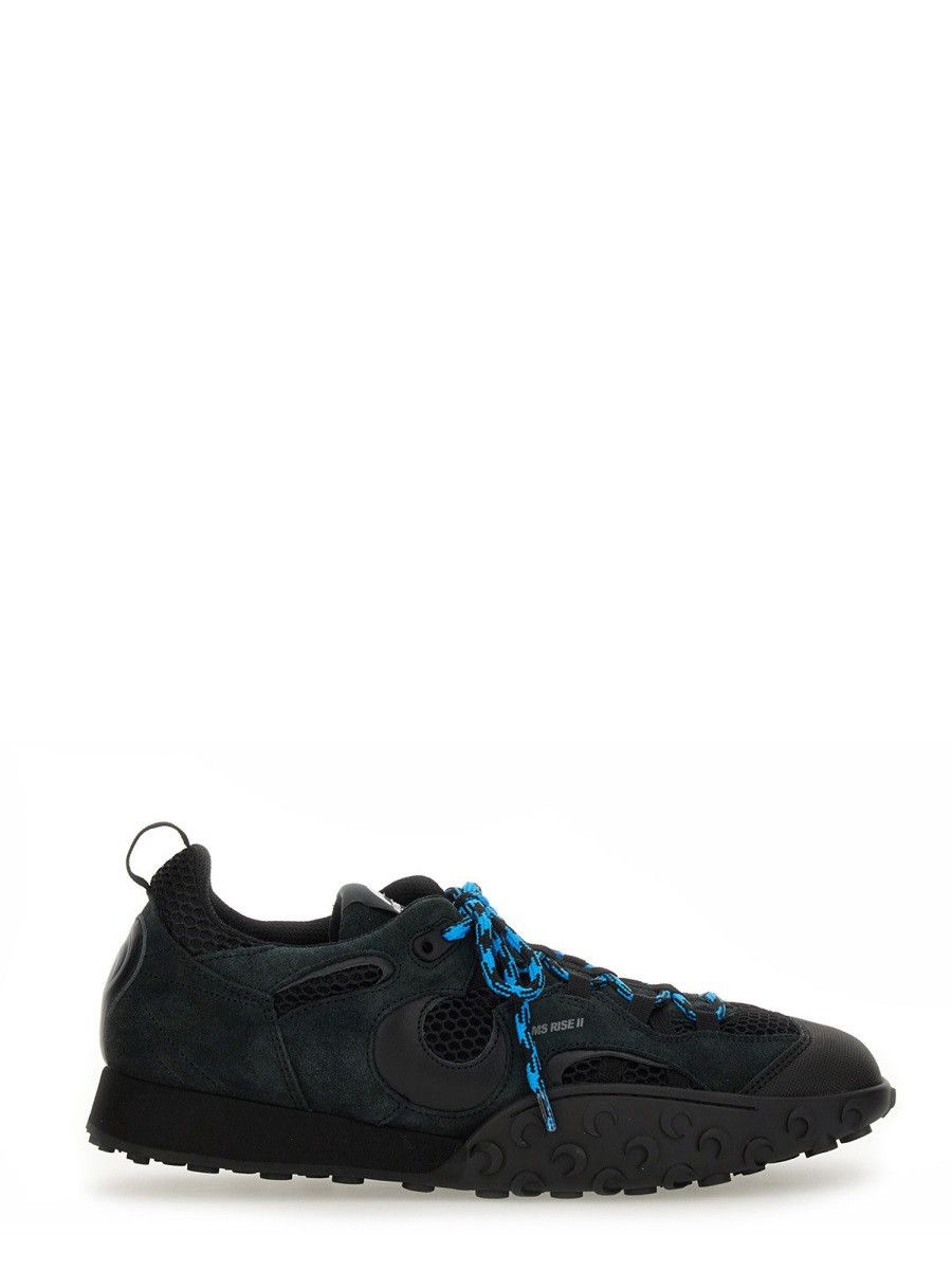 Marine Serre MARINE SERRE "MS RISE II" SNEAKER - BLACK (IT 39) Size US 9 / IT 39 - 1 Thumbnail