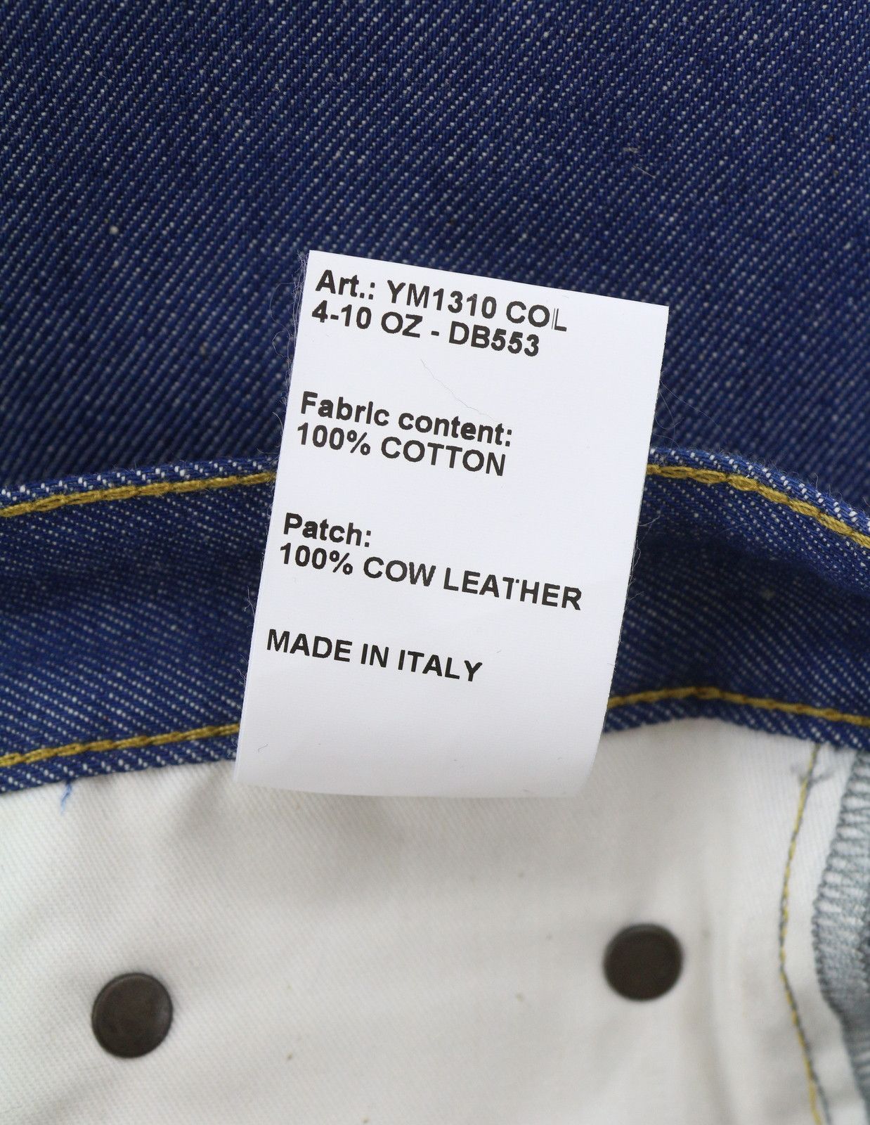 R13 DAMON PLEATED W34 Lennon Blue Rigid Denim 88191 Size 34" / US 12 / IT 48 - 7 Thumbnail