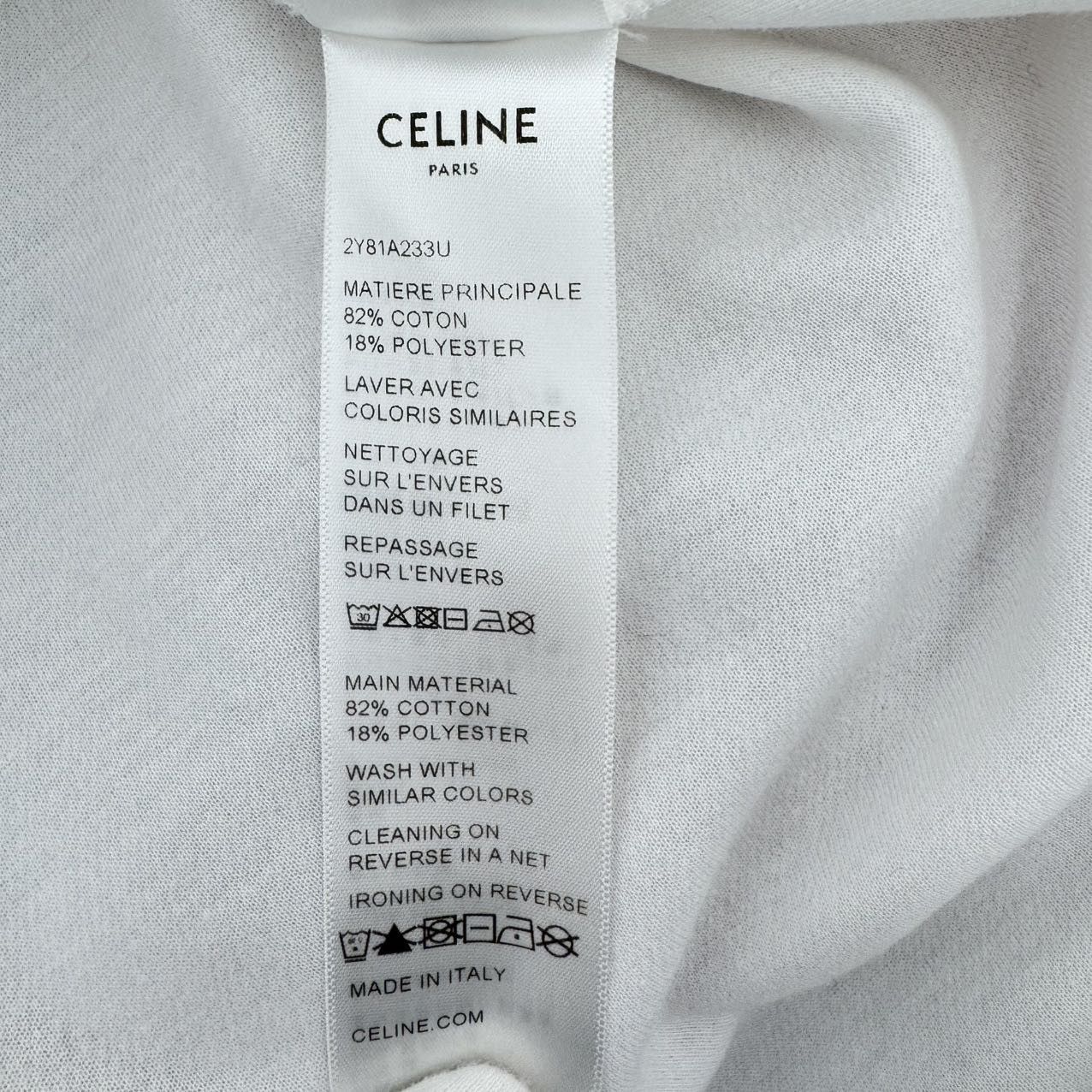 Celine CELINE Single-breasted Lapel Short Sleeve Shirt K26WX Size M / US 6-8 / IT 42-44 - 8 Thumbnail