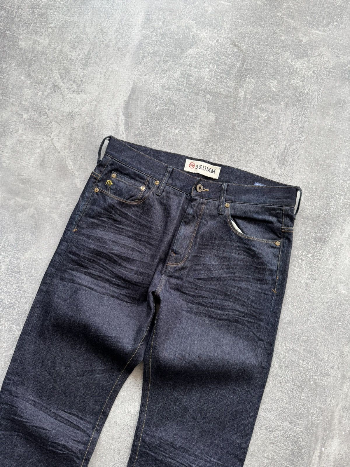 Japanese Brand × Vintage Selvedge Japan Denim Jeans Size US 32 / EU 48 - 2 Thumbnail