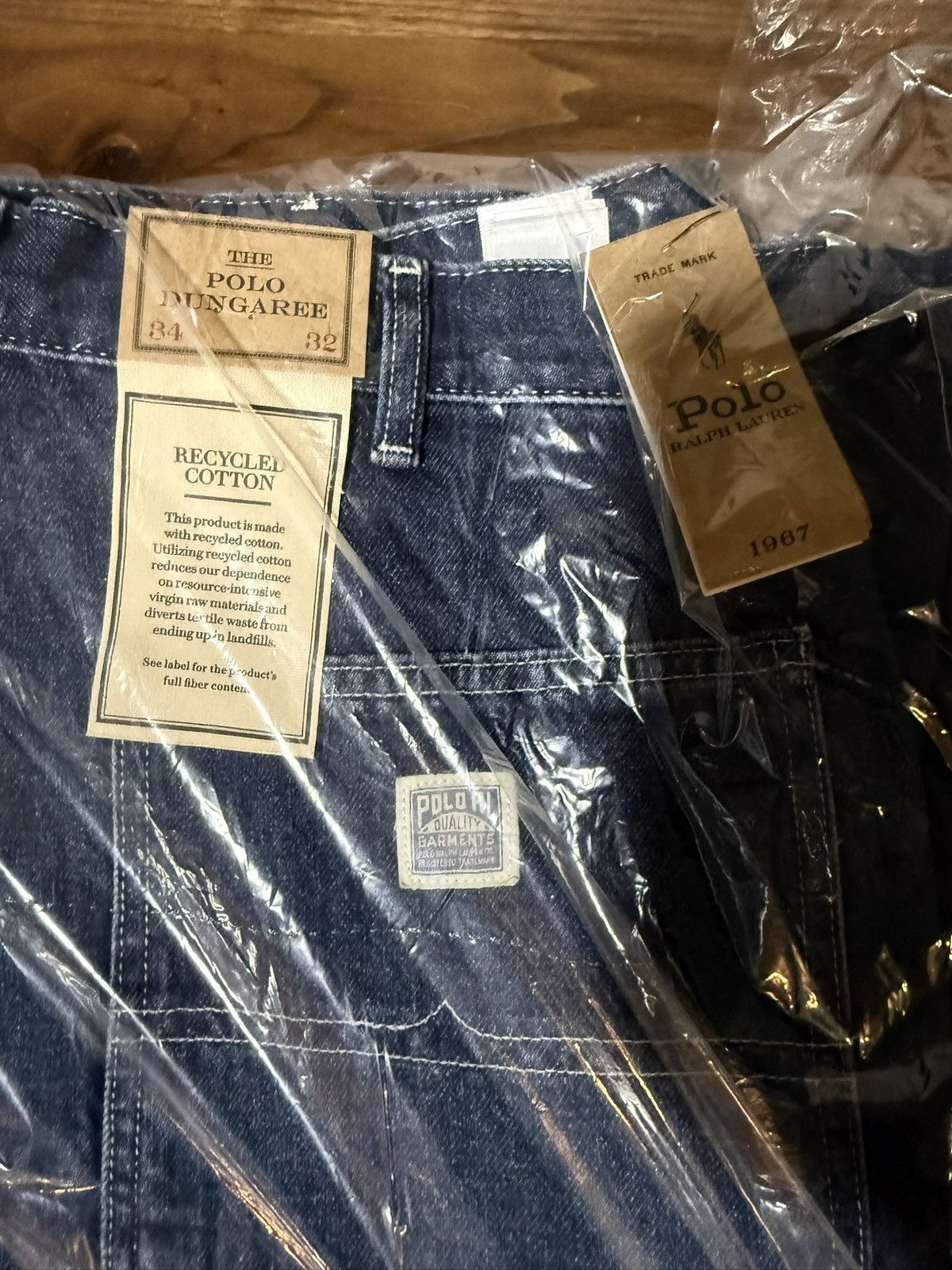 Polo Ralph Lauren Ralph Lauren Polo Dungaree Fit Carpenter Jean Blue 34 x 32 Size US 34 / EU 50 - 12 Thumbnail