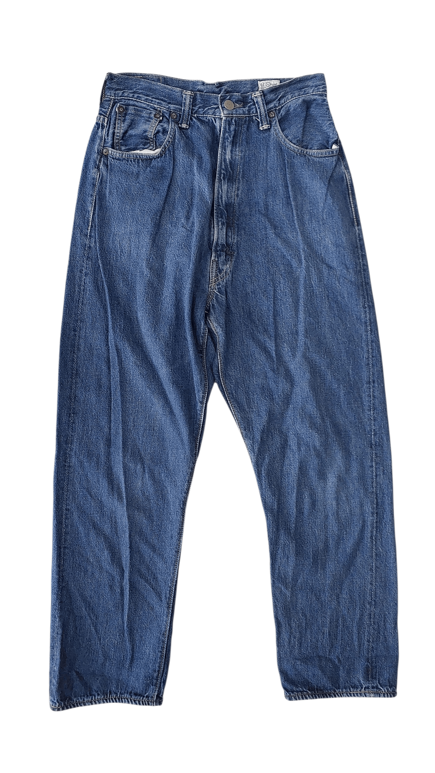Orslow ORSLOW SALVAGE WOMEN'S JEANS PANT Size 27" / US 4 / IT 40 - 1 Thumbnail