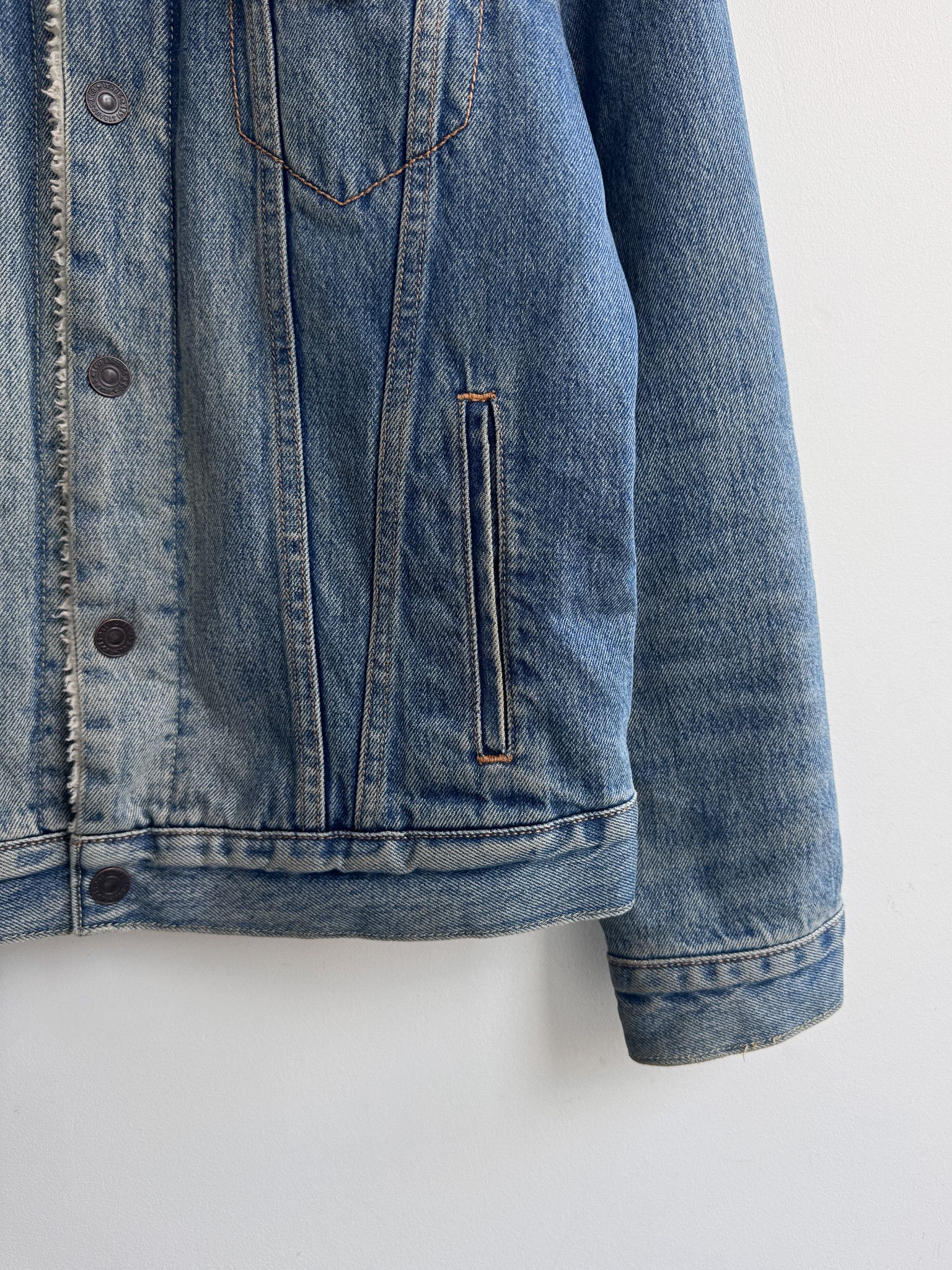 Levi's Levi's Sherpa Denim Jacket Size US S / EU 44-46 / 1 - 6 Thumbnail