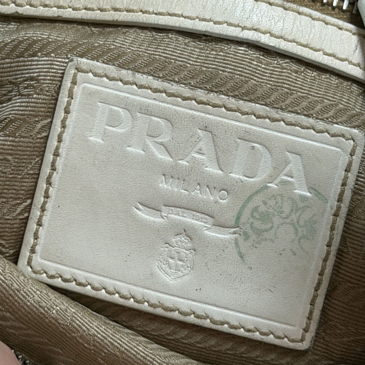 Prada Prada bag big logo jacquard canvas Size ONE SIZE - 12 Thumbnail
