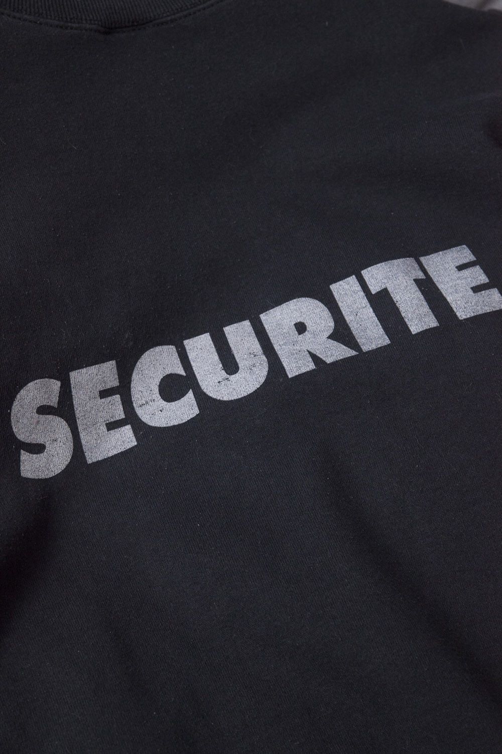 Vintage Vintage 1990's French Security sweatshirt - Screen Stars Size US M / EU 48-50 / 2 - 6 Thumbnail
