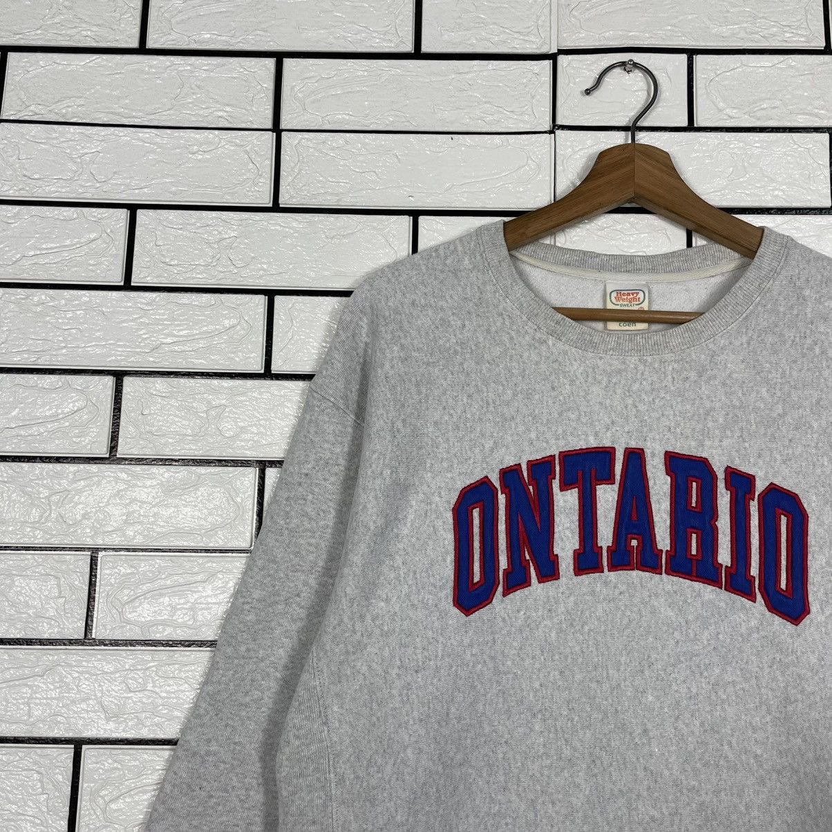 Japanese Brand Ontario Crewneck Sweatshirt Size US M / EU 48-50 / 2 - 6 Thumbnail