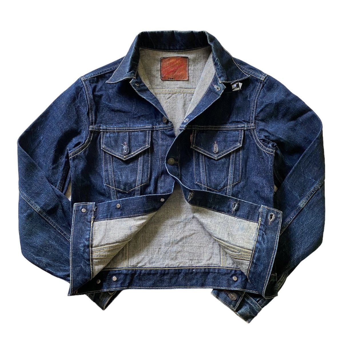 Denime × Japanese Brand Denime Type 3 Indigo Raw Denim Pants Size US M / EU 48-50 / 2 - 2 Thumbnail
