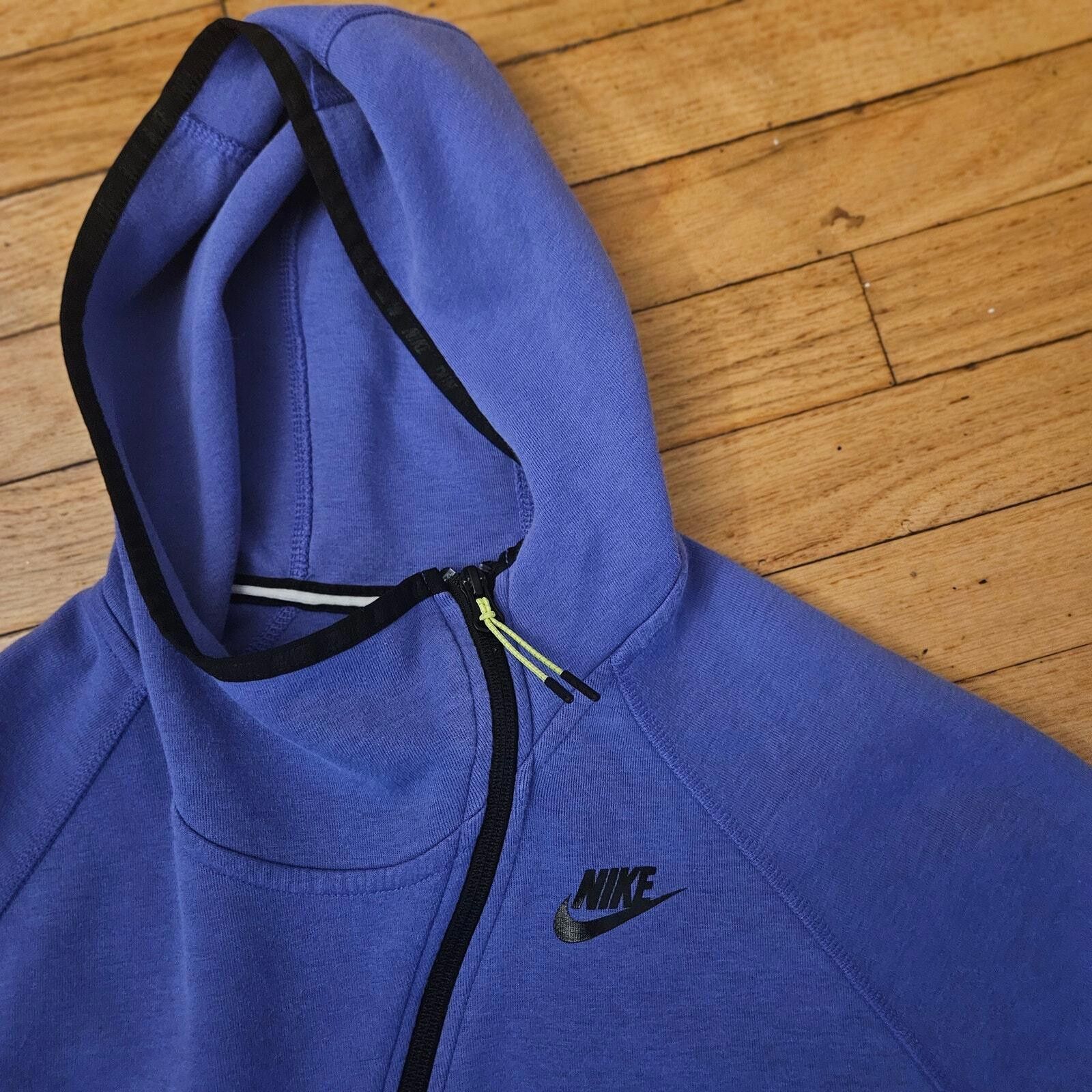 Nike Nike Tech Butterfly Hoodie Full Zip Women's Blue Size Medium Size M / US 6-8 / IT 42-44 - 4 Thumbnail