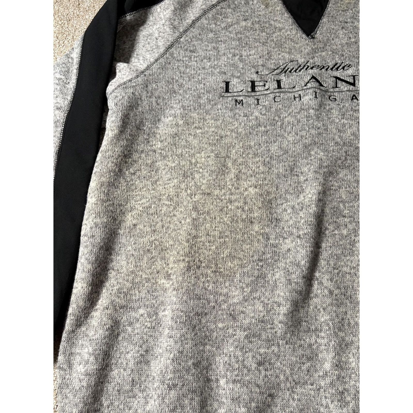 Vintage Leland Michigan Sweatshirt Mens Large Gray Renegade Club Crewneck Pullover Size US L / EU 52-54 / 3 - 3 Thumbnail