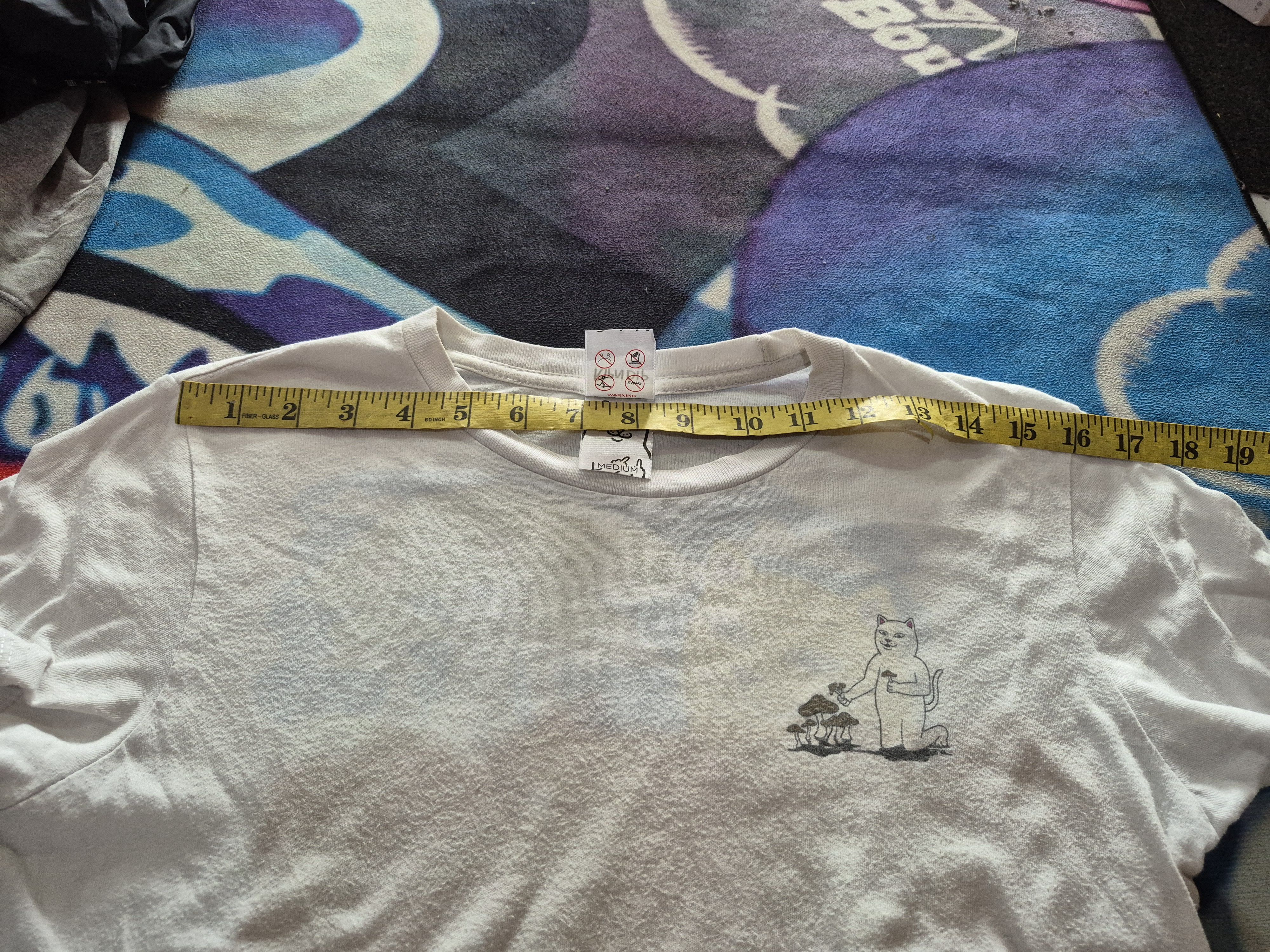 RIPNDIP 🔥 Rip n Dip Streetwear Skate Tee Crazy Cat Size US M / EU 48-50 / 2 - 10 Thumbnail
