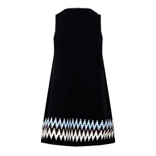 Jil Sander o1g2r1mq1024 Mini Dress in Multicolor Size XS / US 0-2 / IT 36-38 - 2 Thumbnail