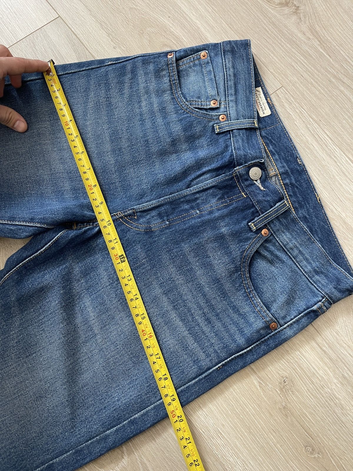 Levi's Levi’s jeans premium 501 Levis denim blue rare classic Size US 30 / EU 46 - 15 Thumbnail