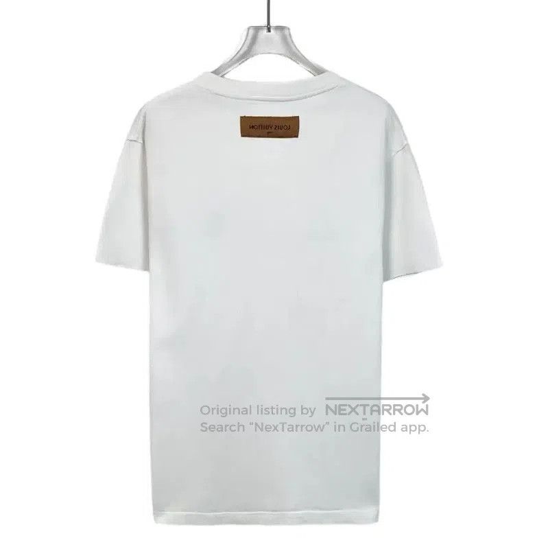 Louis Vuitton Louis Vuitton XXl White Cotton Women's T. Size XXL / US 16-18 / IT 52-54 - 1 Thumbnail