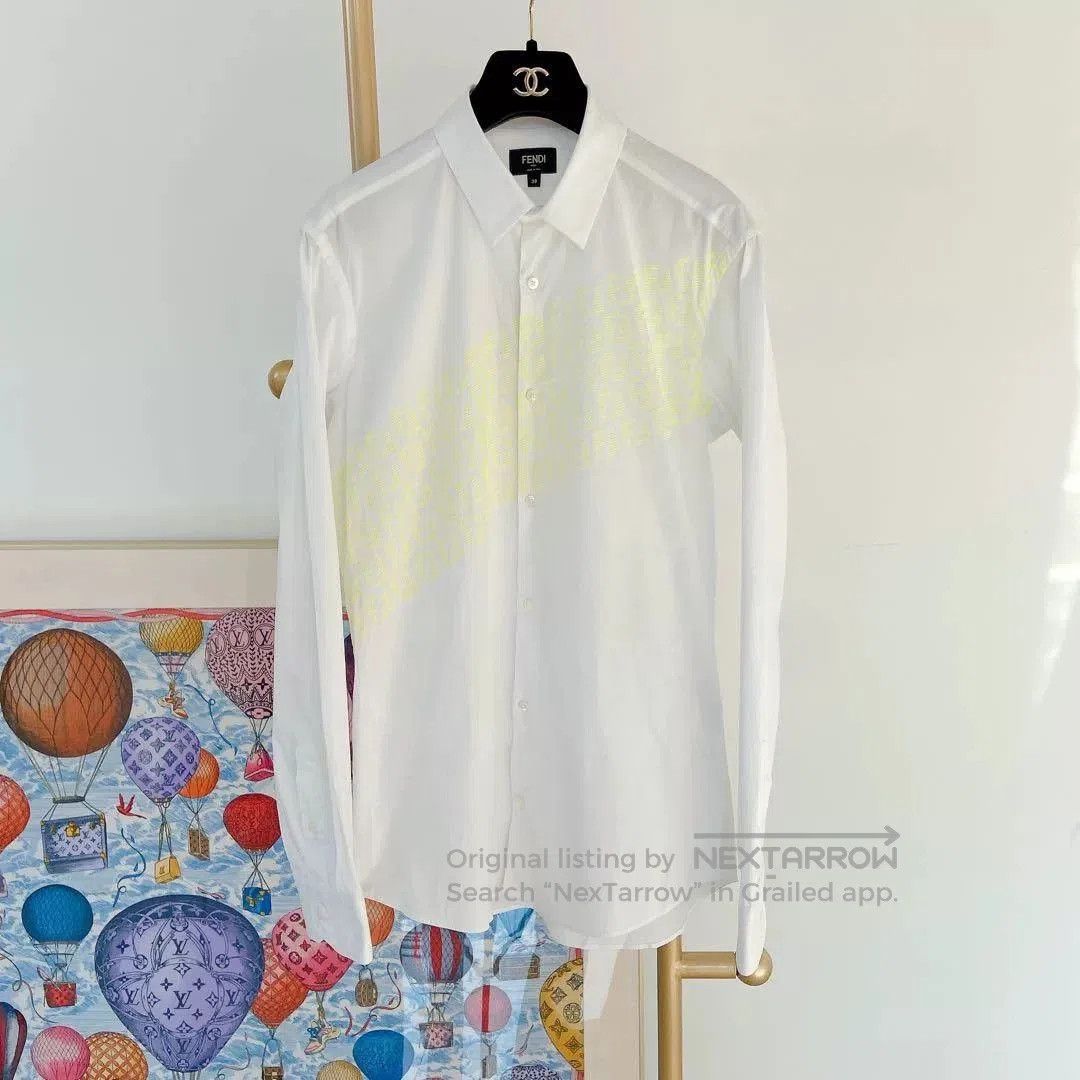 Fendi Fendi Logo Shirt. Size US S / EU 44-46 / 1 - 1 Thumbnail