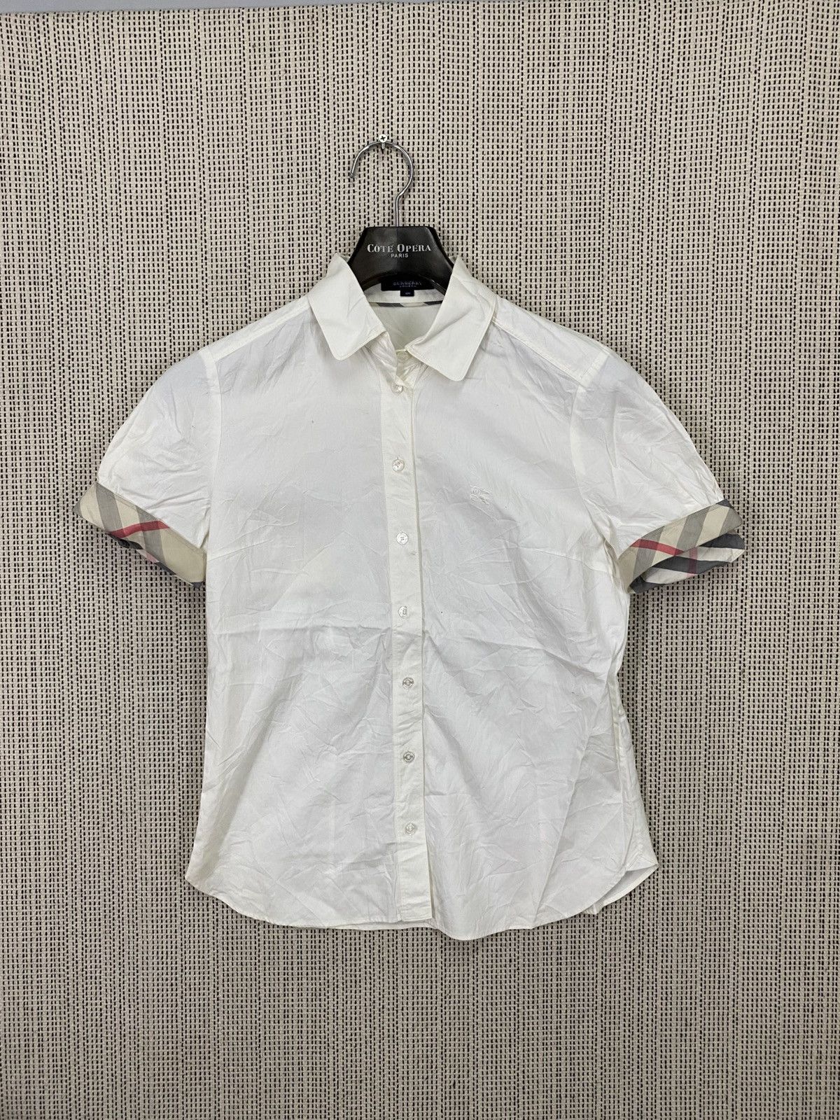 Burberry × Burberry Prorsum × Vintage Burberry london shirt button ups small logo size 40 Size S / US 4 / IT 40 - 7 Thumbnail