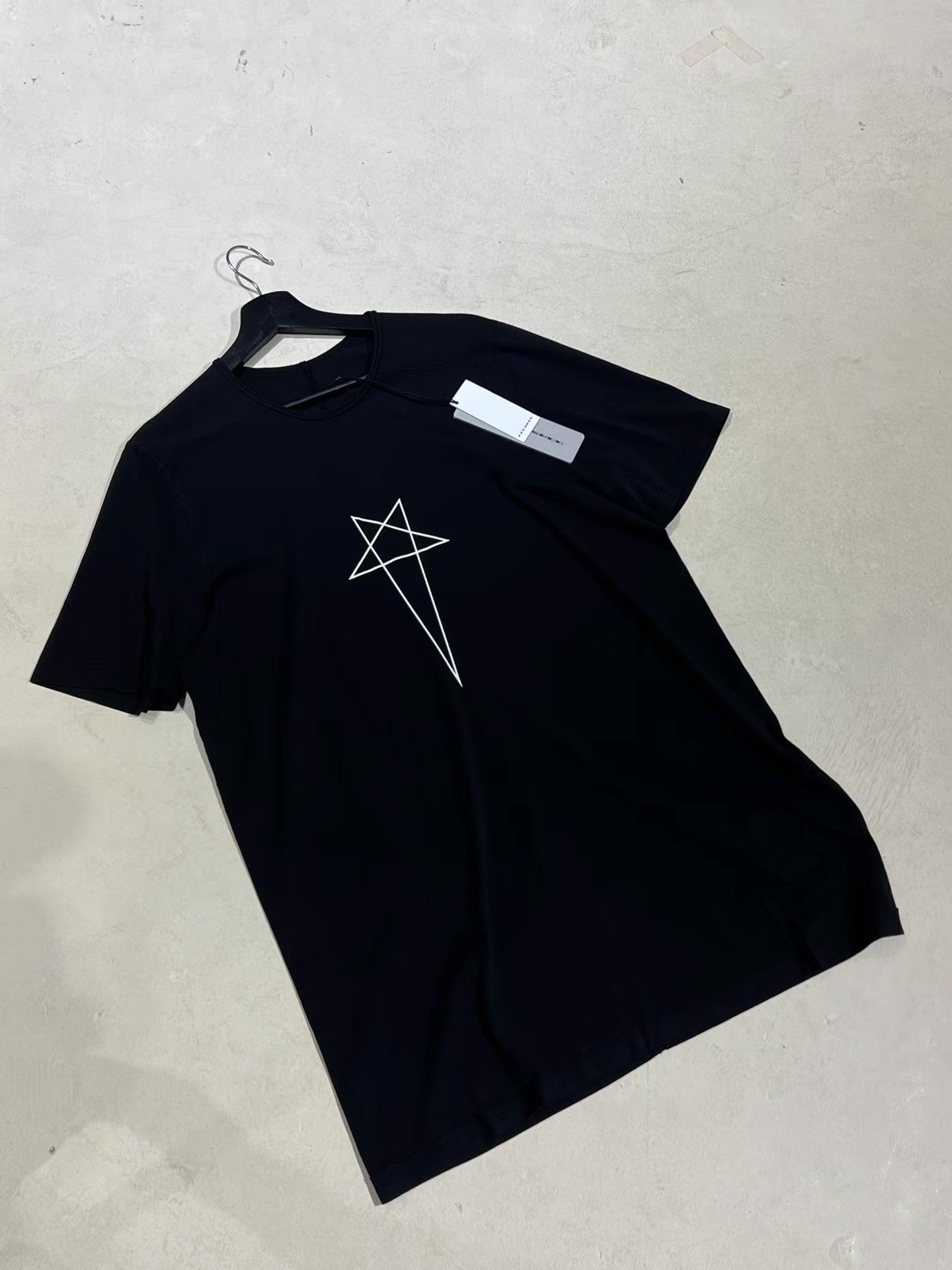 Rick Owens Rick Owens Pentagram Short Sleeve T-shirt Q13 Size US M / EU 48-50 / 2 - 4 Thumbnail