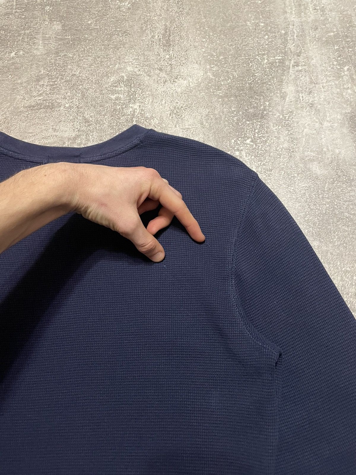 Polo Ralph Lauren Vintage Polo Ralph Lauren Waffle Crewneck Sweatshirt Size US S / EU 44-46 / 1 - 12 Thumbnail