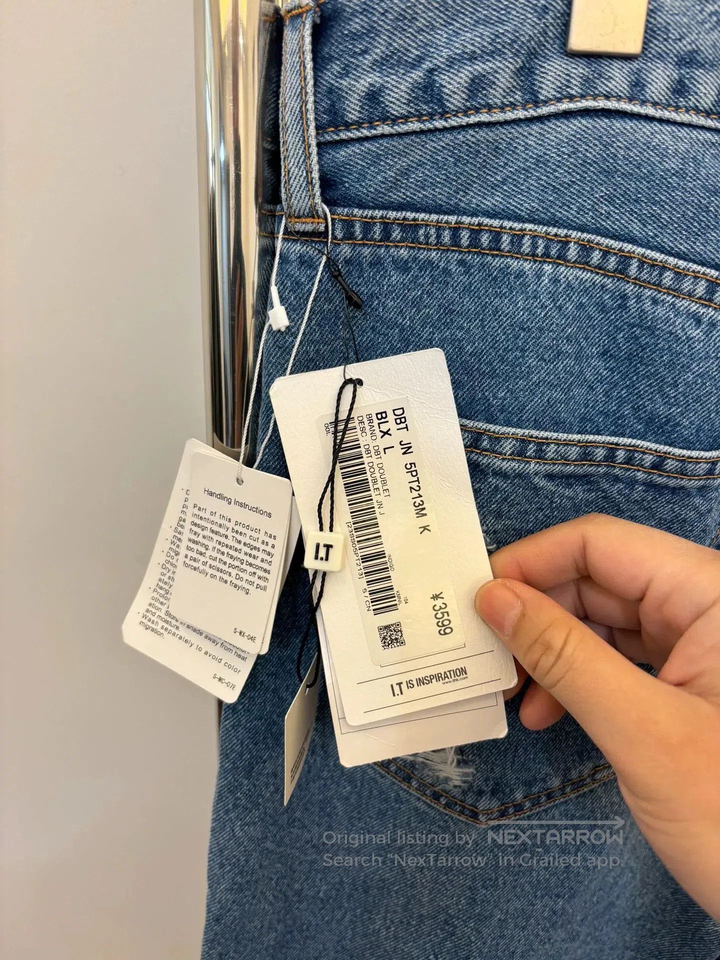 Doublet doublet Distressed Denim Wide. Size US 34 / EU 50 - 9 Thumbnail